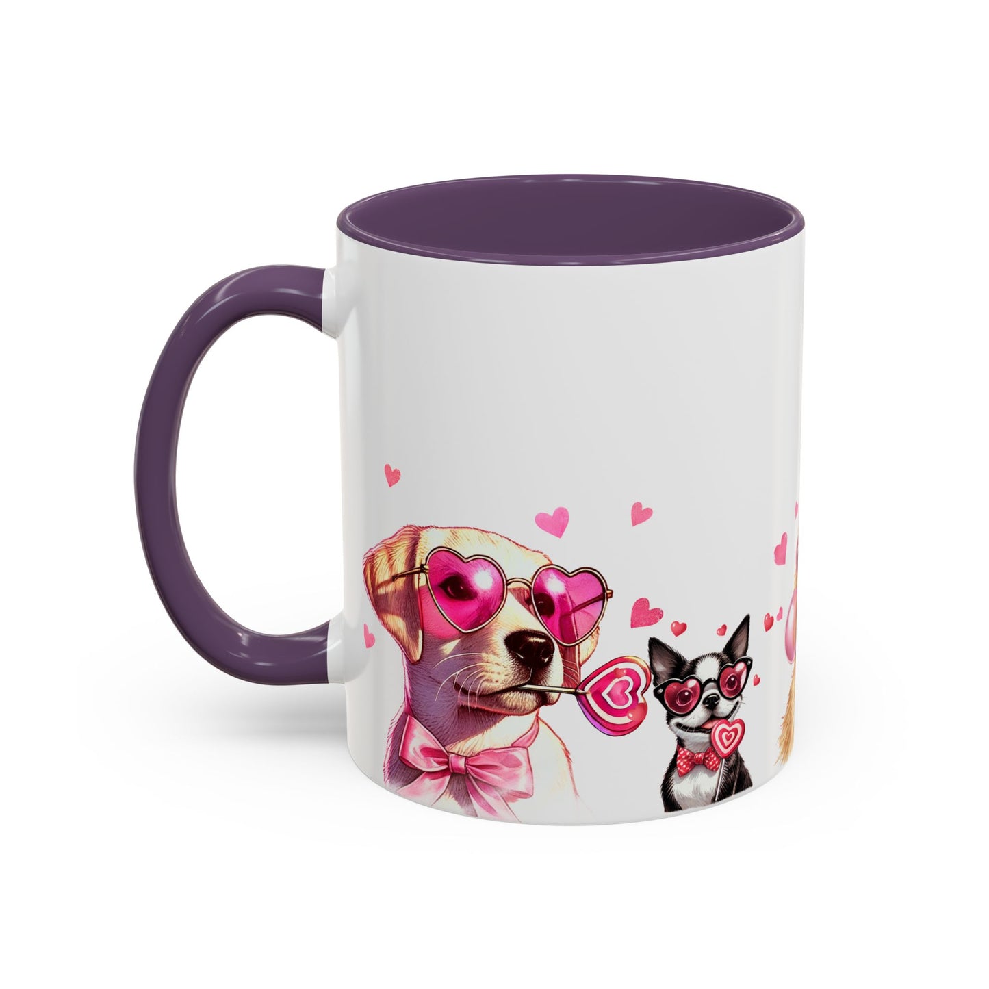 Valentine's Dog Coffee Mug (11, 15oz)