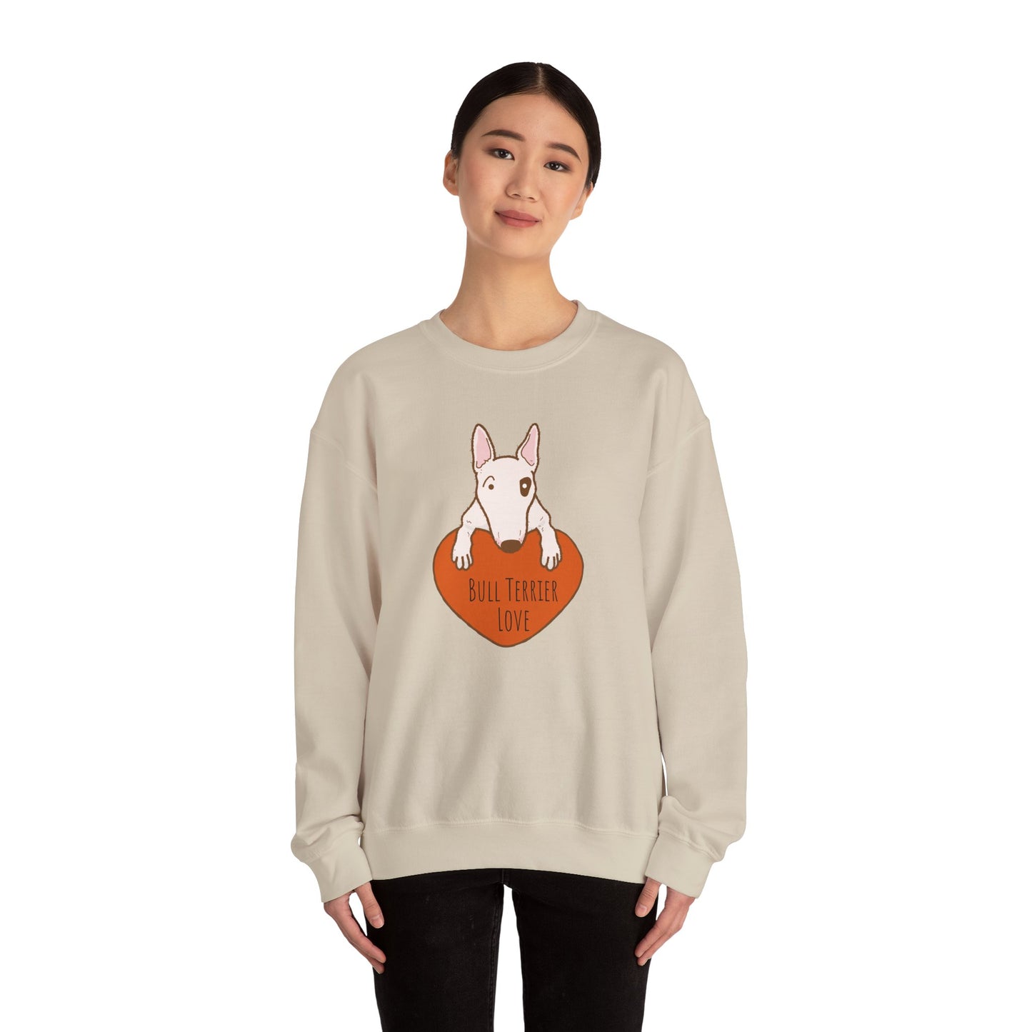 Bull Terrier Unisex Heavy Blend™ Crewneck Sweatshirt