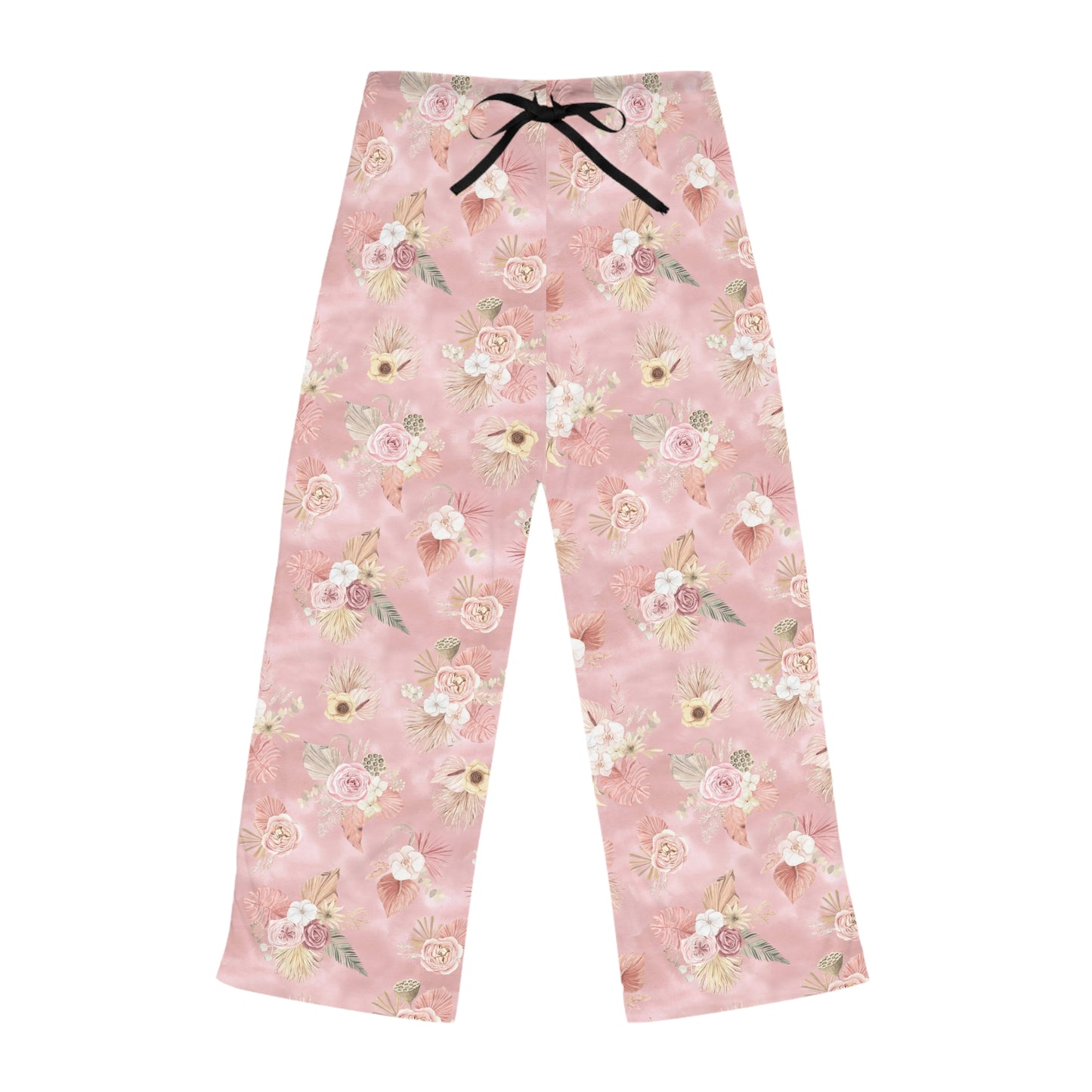 Tropical Flowers Women's Pajama Pants (AOP)