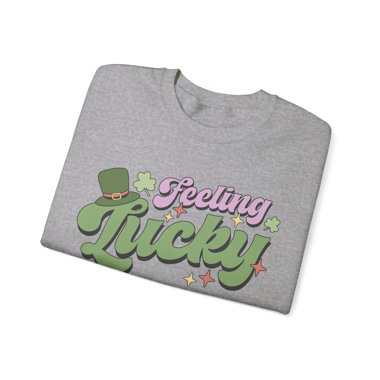 Feeling Lucky Unisex Heavy Blend™ Crewneck Sweatshirt