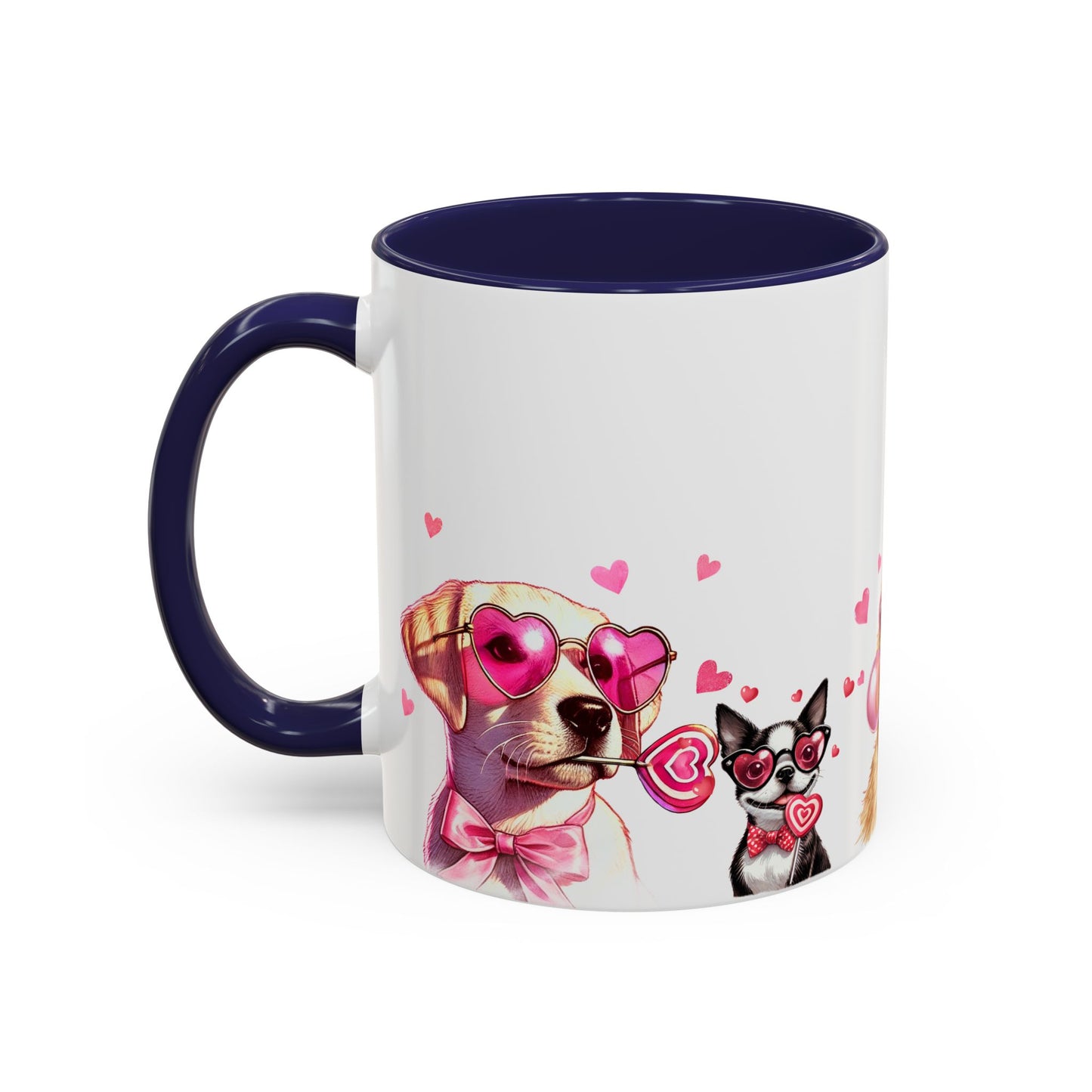 Valentine's Dog Coffee Mug (11, 15oz)