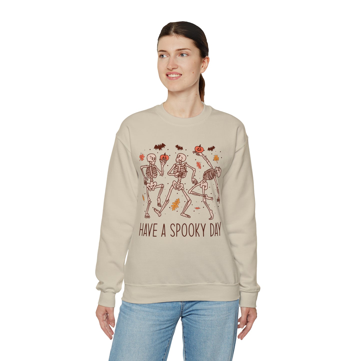 Unisex Heavy Blend™ Spooky Day Crewneck Sweatshirt