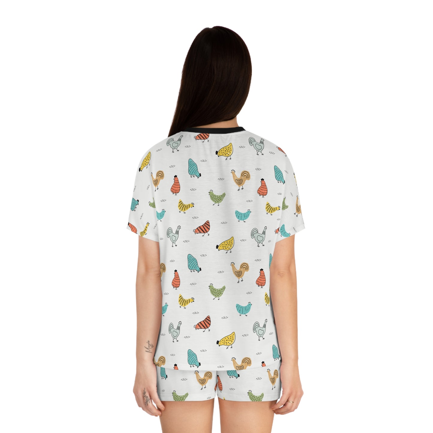Women's Chicken Short Pajama Set