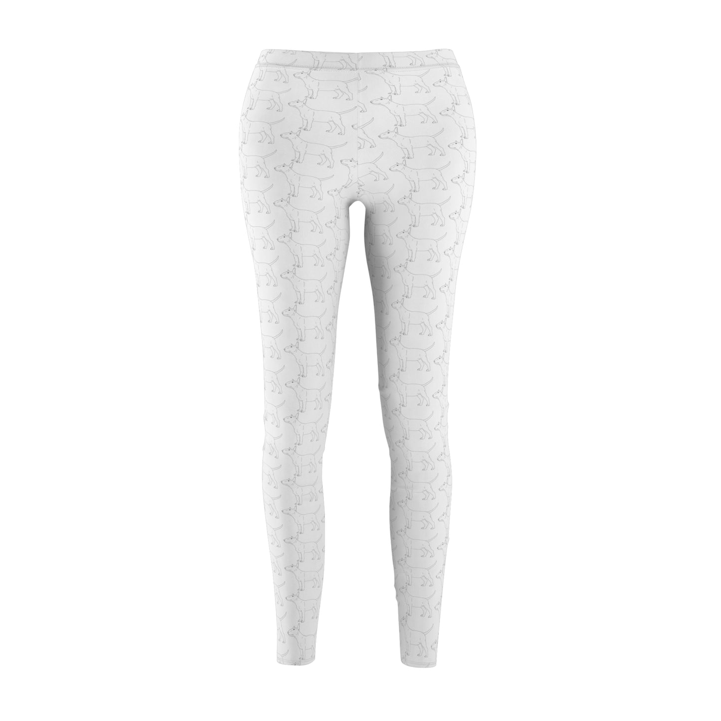 Women's Cut & Sew Casual Bull Terrier 2 Leggings