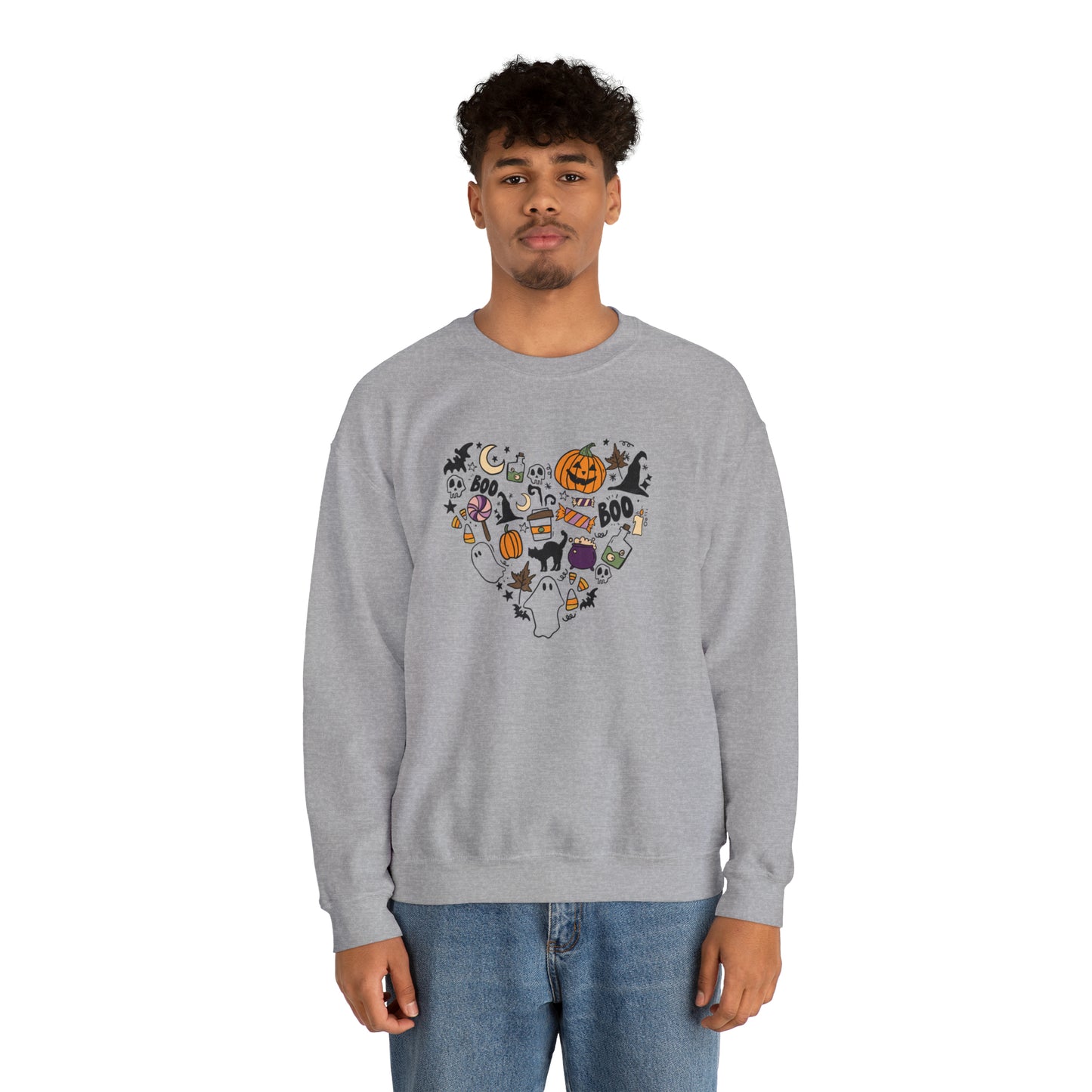 Unisex Heavy Blend™ Crewneck Halloween Sweatshirt