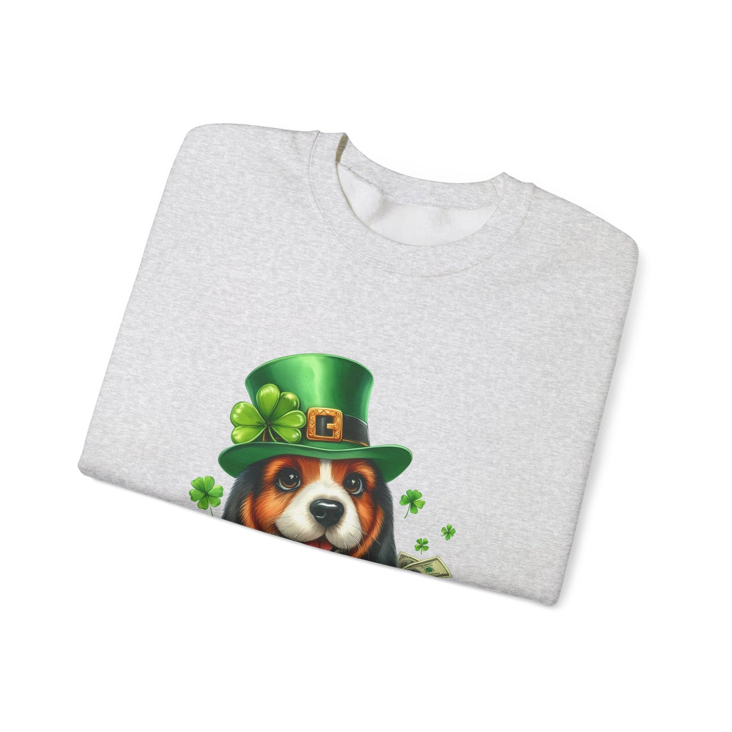 Beagle Puppy Leprechaun Unisex Sweatshirt