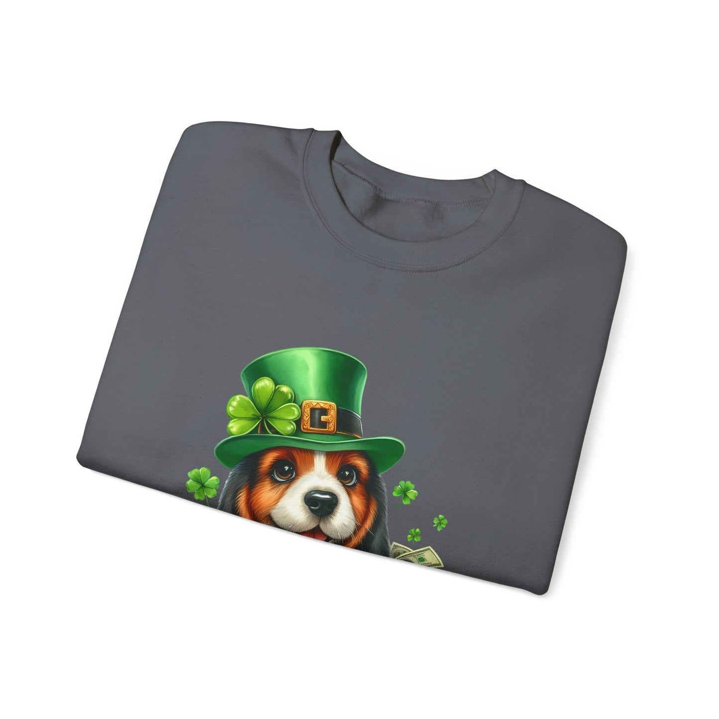 Beagle Puppy Leprechaun Unisex Sweatshirt
