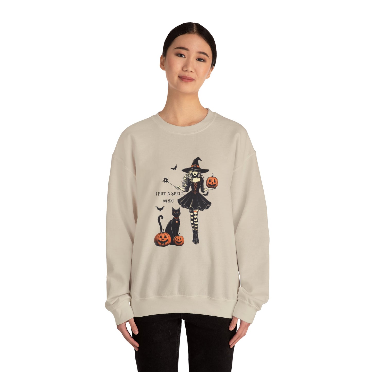 I Put A Spell On You Unisex Heavy Blend™ Crewneck Sweatshirt