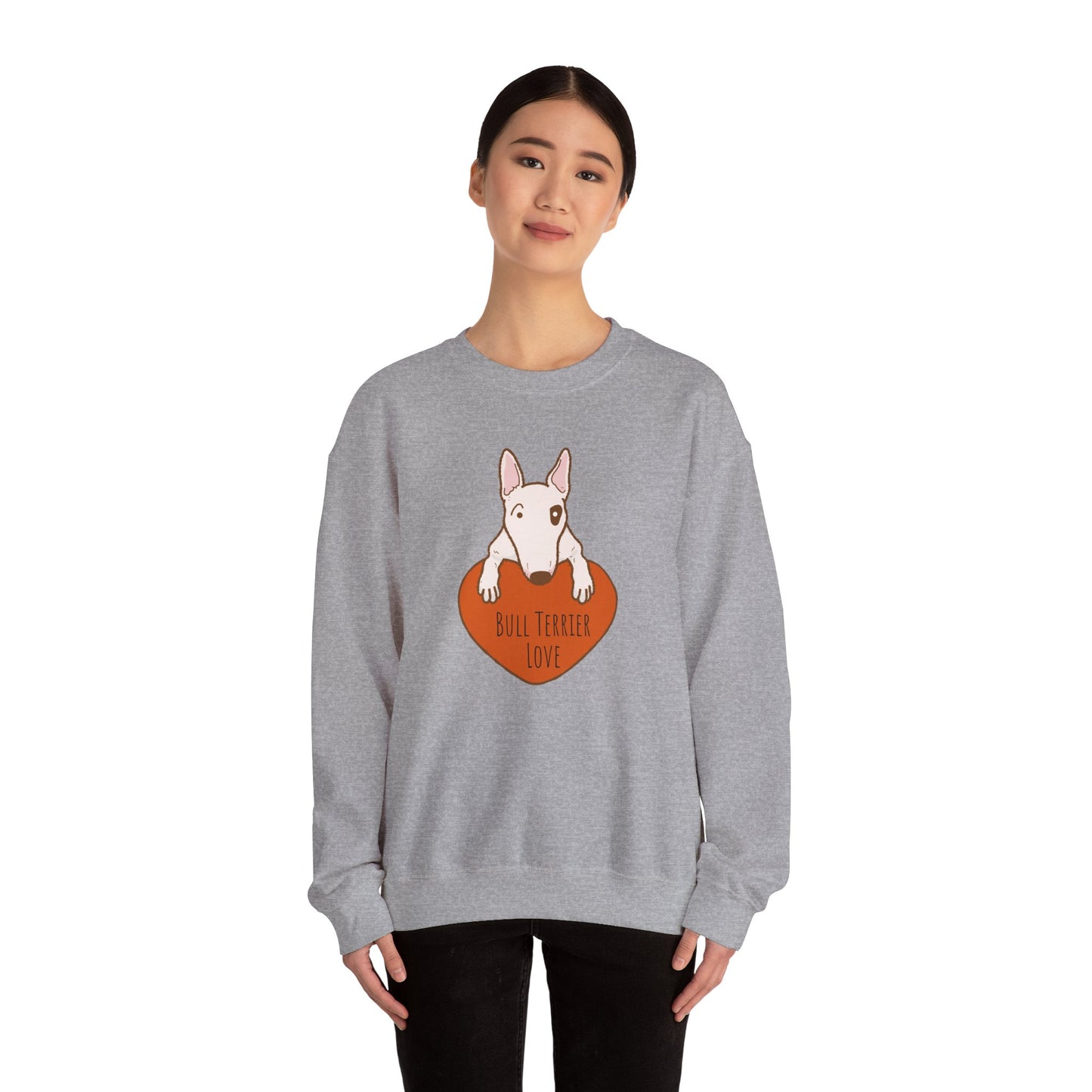 Bull Terrier Unisex Heavy Blend™ Crewneck Sweatshirt