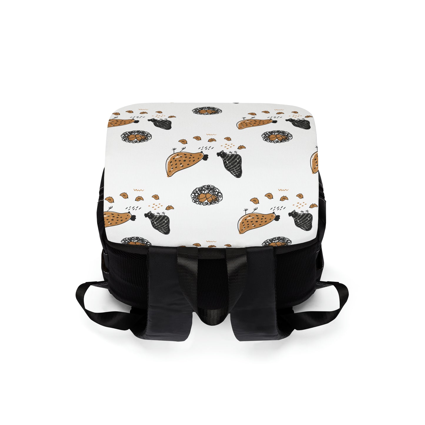 Chickens Unisex Casual Shoulder Backpack