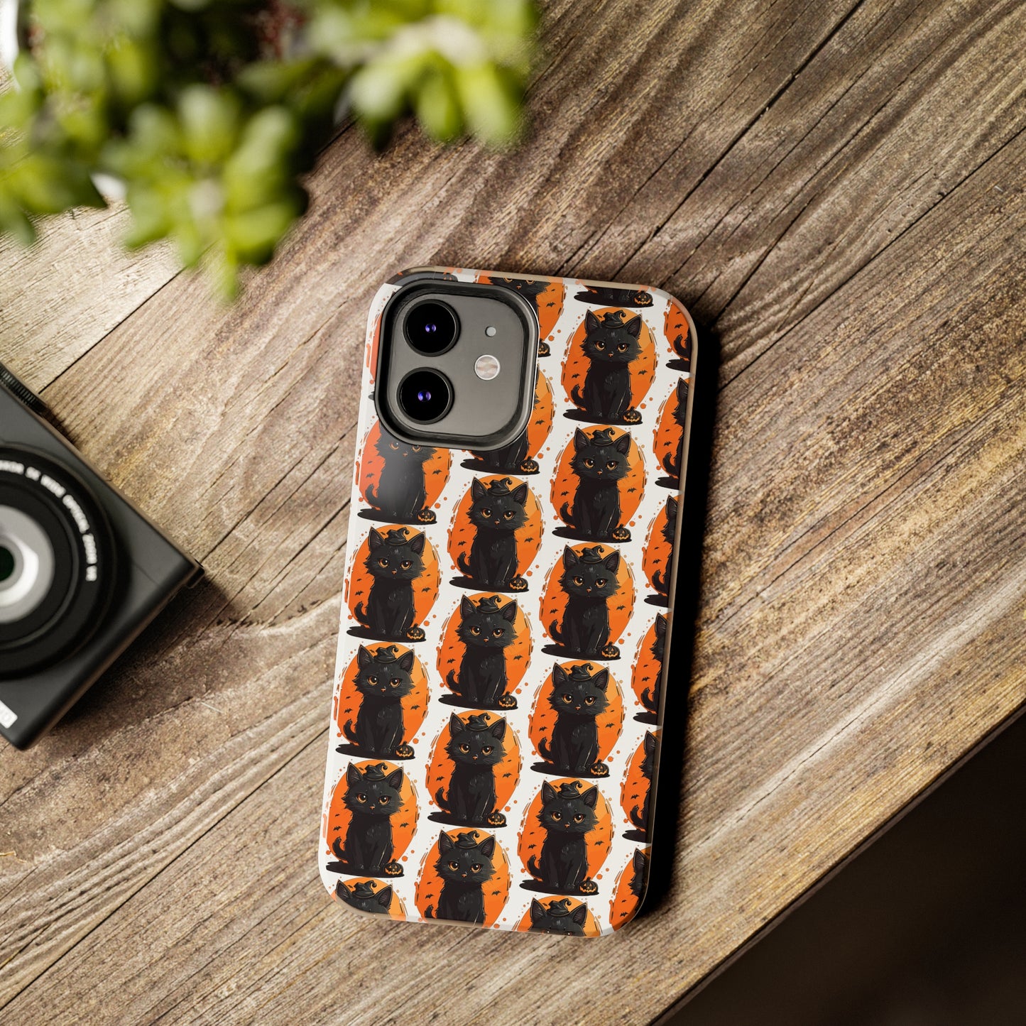 Tough Black Cat Phone Cases