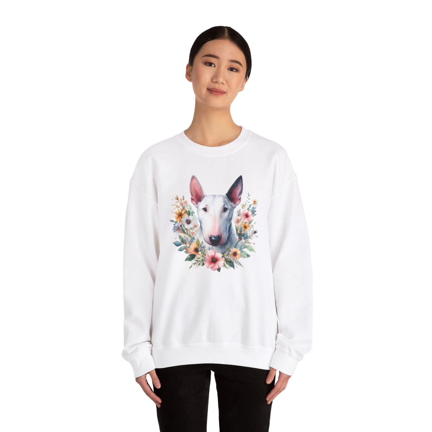 Flower Bull Unisex Heavy Blend™ Crewneck Sweatshirt