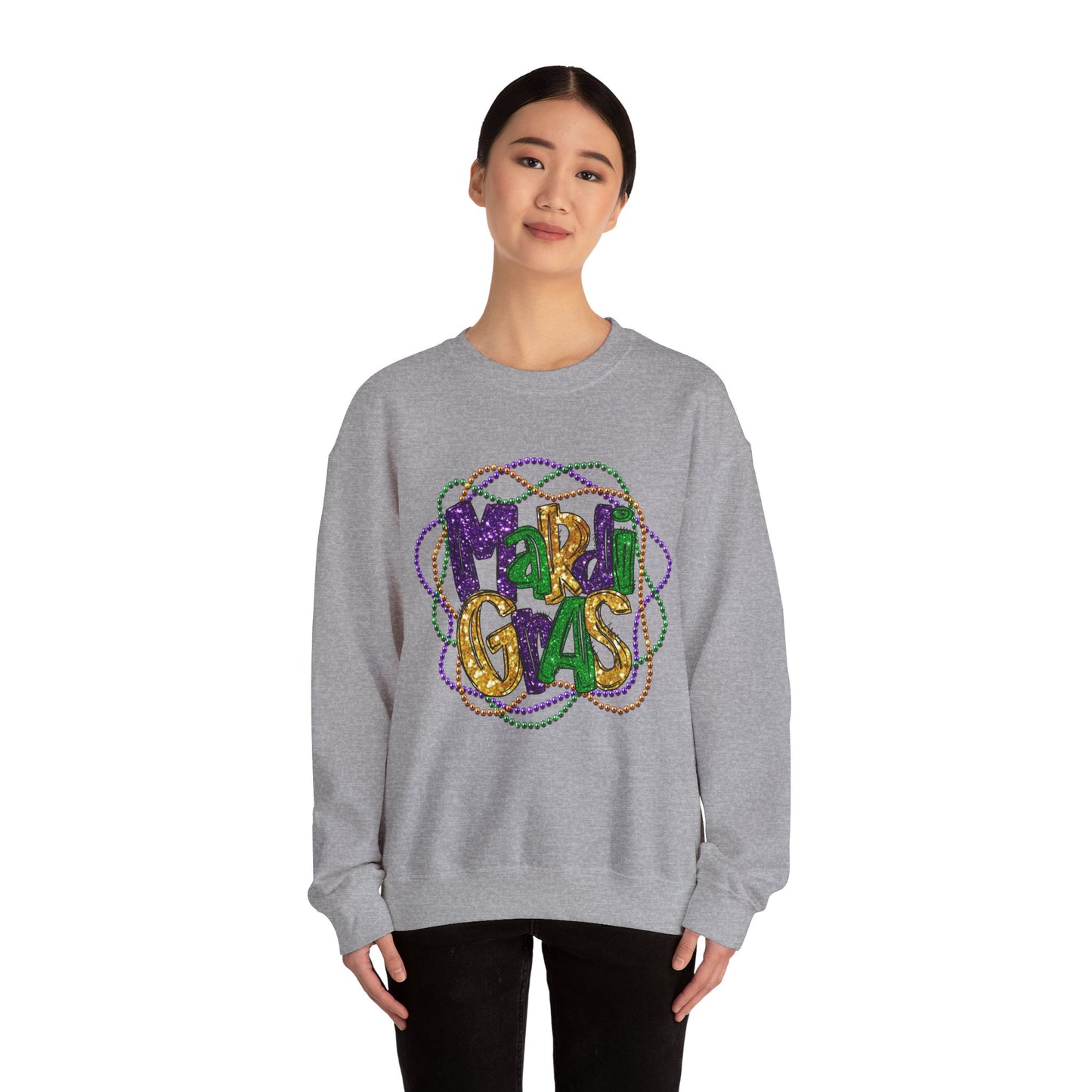 Mardi Gras Unisex Heavy Blend™ Crewneck Sweatshirt