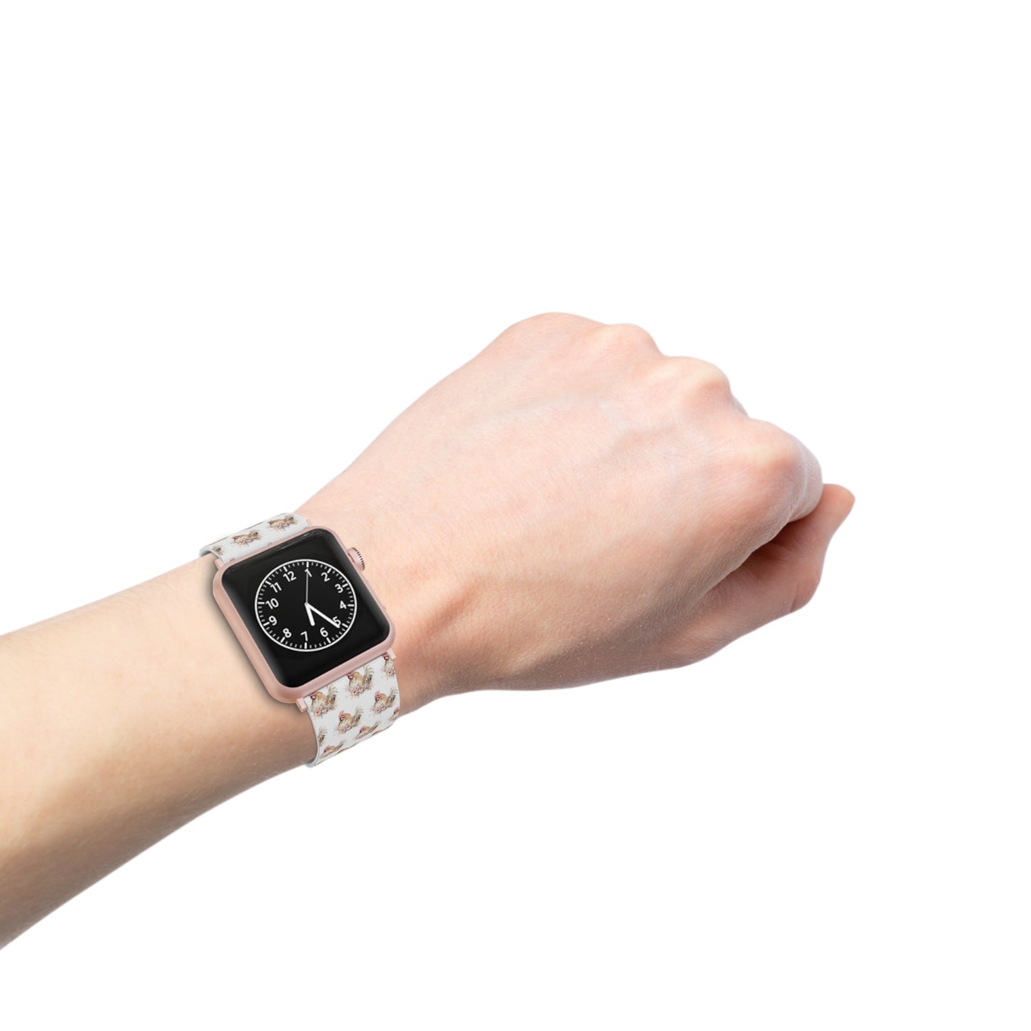 Watercolor Chicken Watch Band for Apple Watch