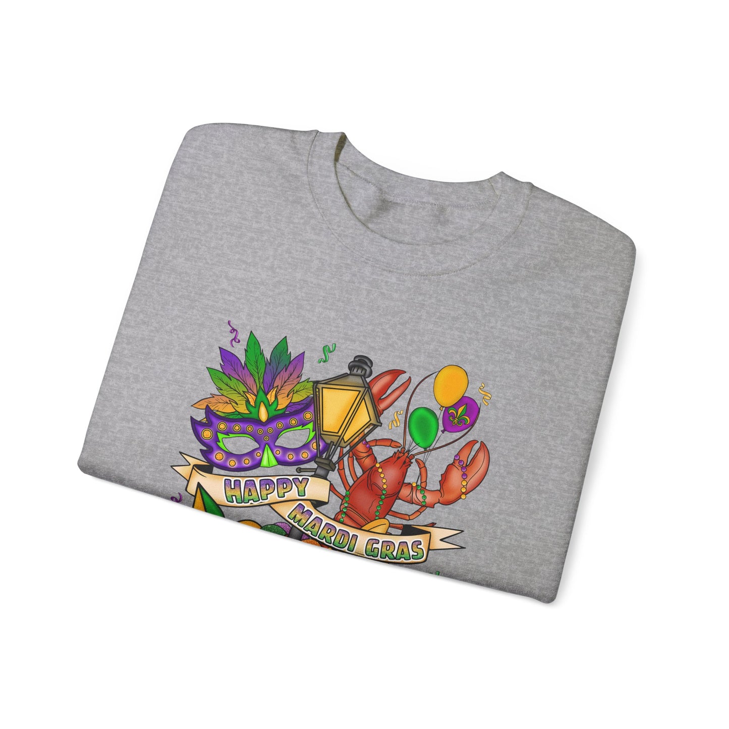 Mardi Gras Unisex Heavy Blend™ Crewneck Sweatshirt