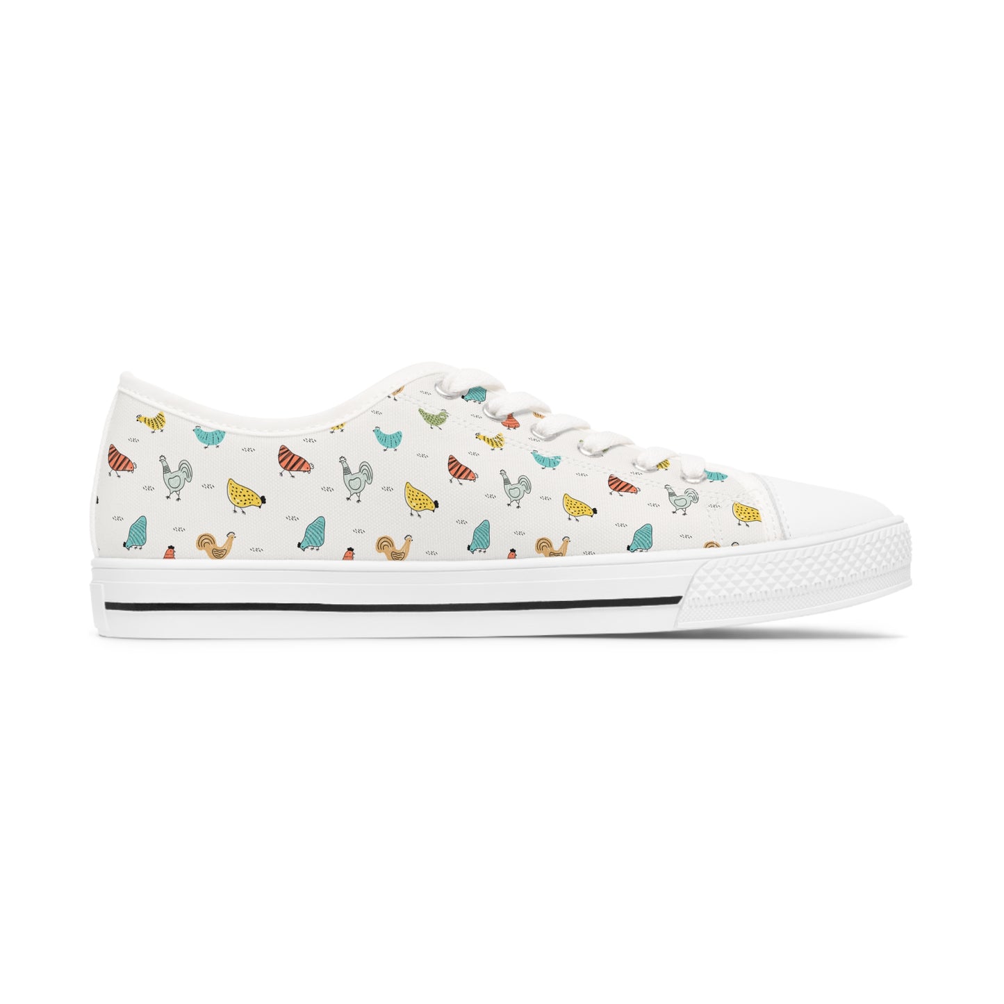 Women's Low Top Chicken Sneakers