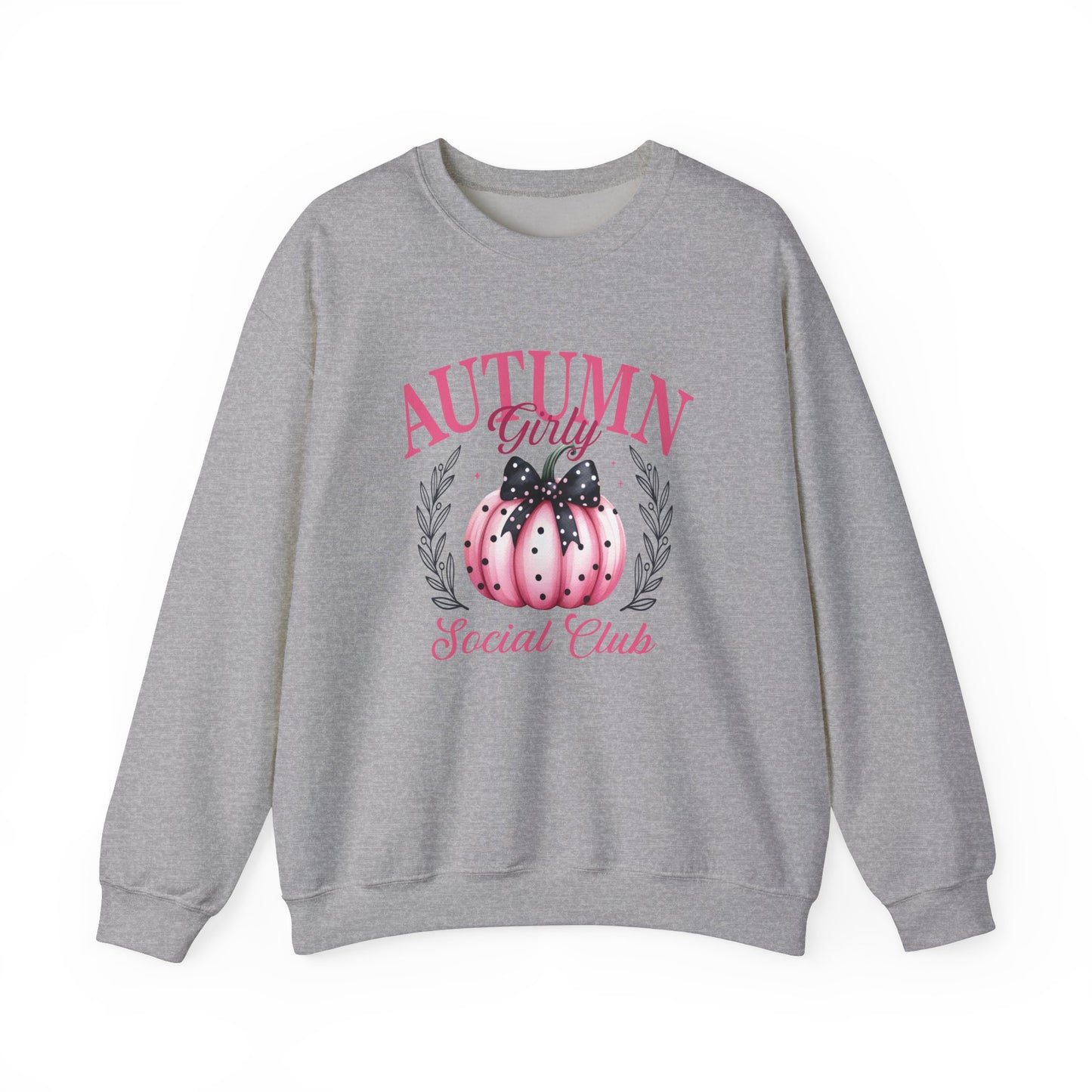 Autumn Girly Social Club Unisex Heavy Blend™ Crewneck Sweatshirt