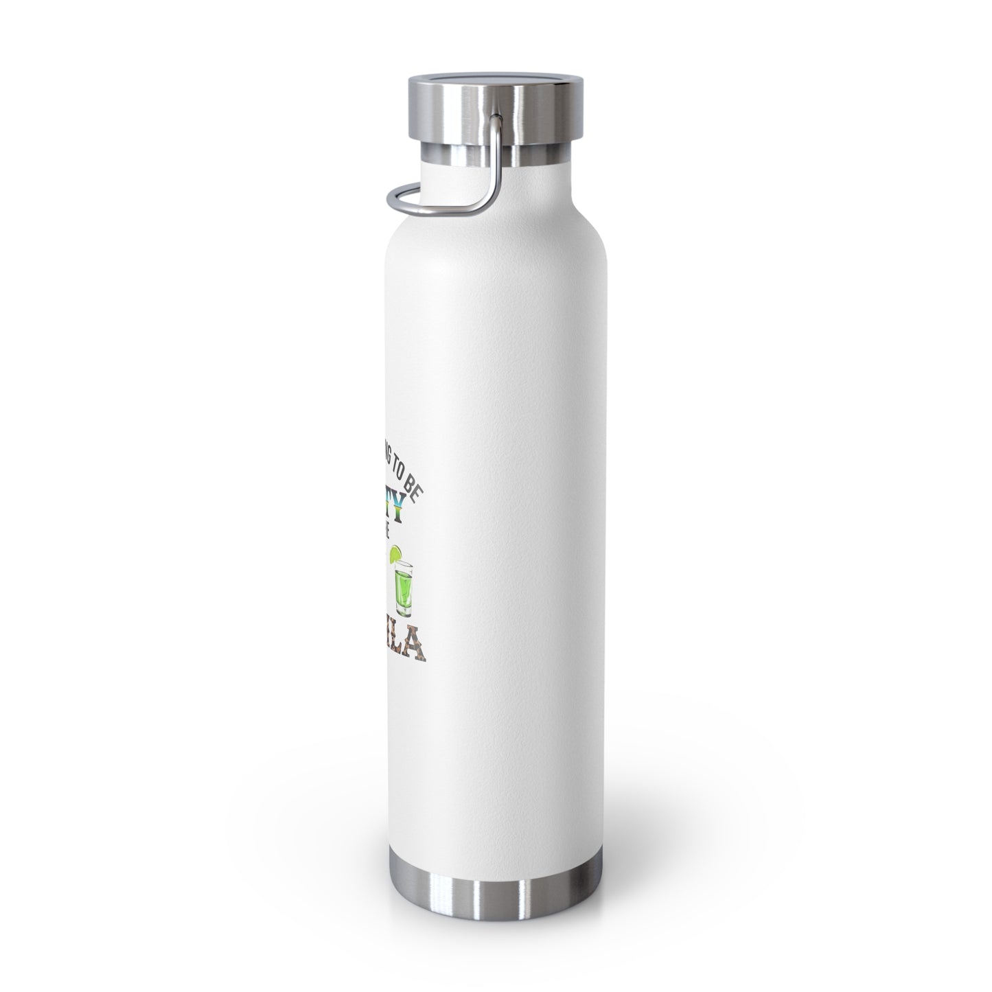 Tequila Copper Vacuum Insulated Bottle, 22oz