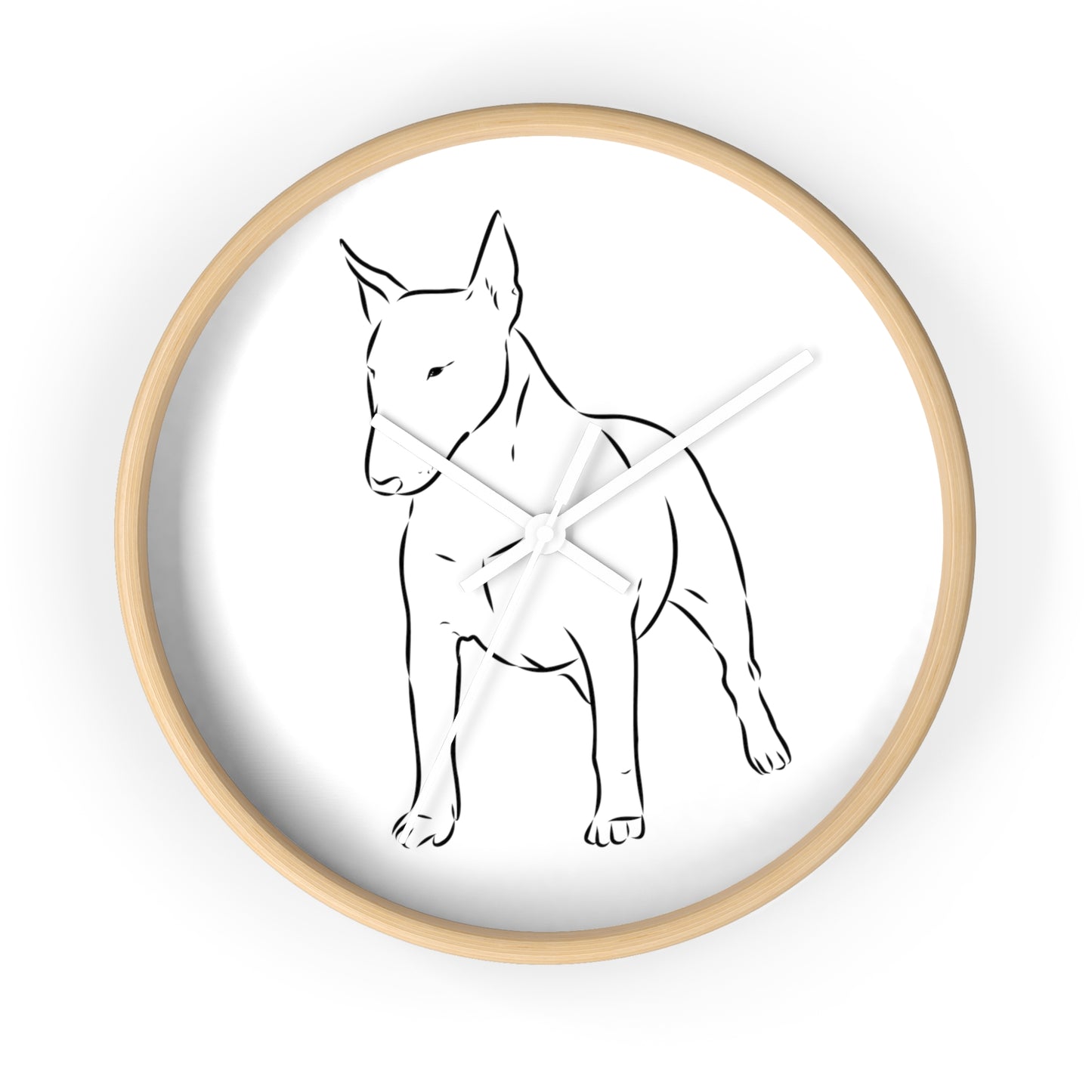 Bull Terrier Style 2 Wall Clock