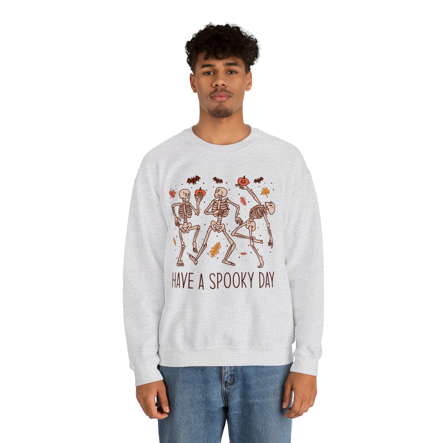 Unisex Heavy Blend™ Spooky Day Crewneck Sweatshirt