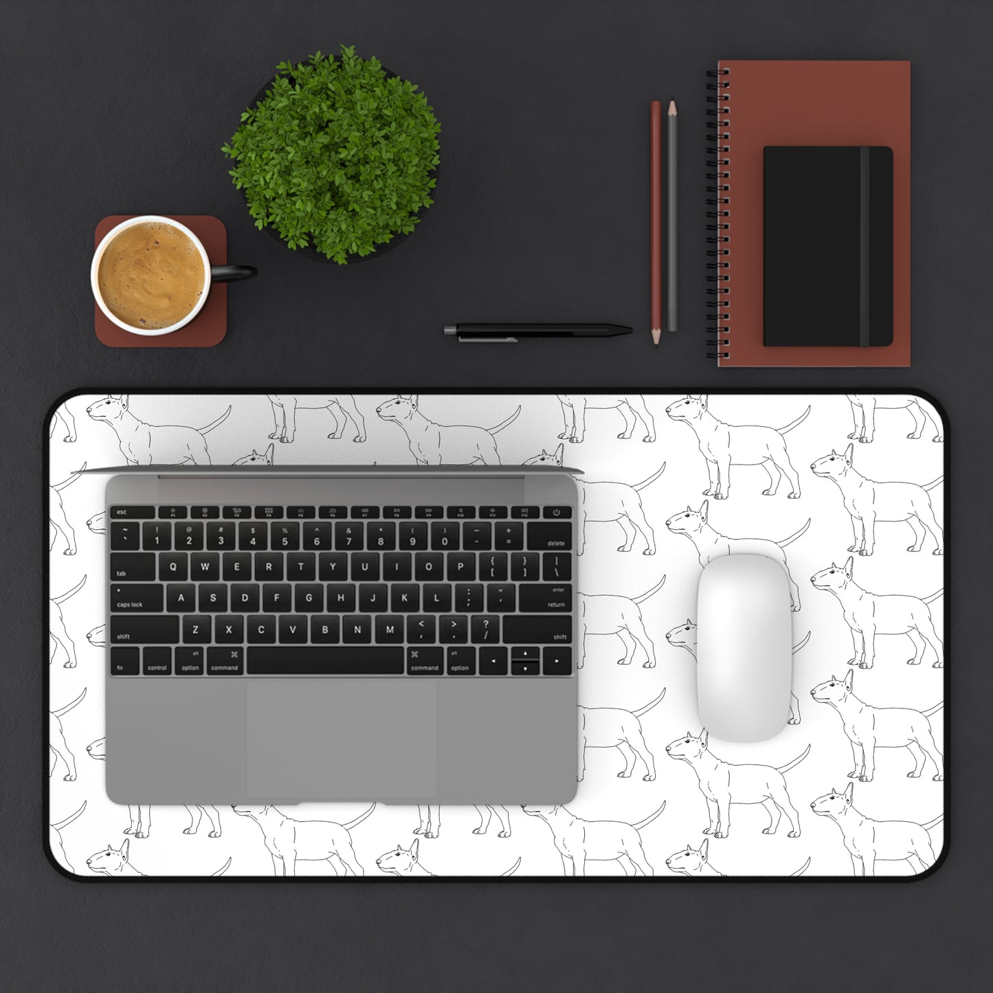 Bull Terrier Desk Mat