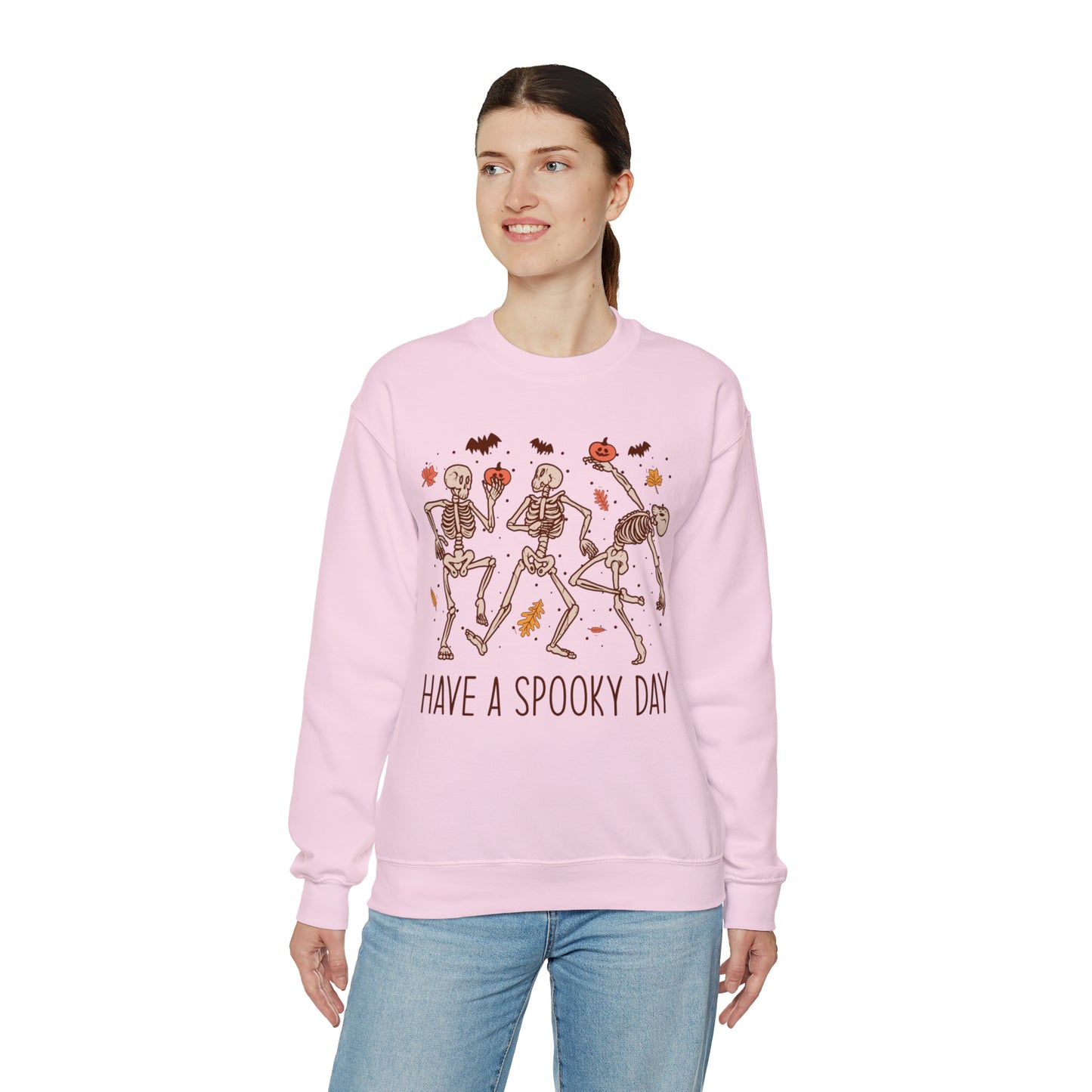 Unisex Heavy Blend™ Spooky Day Crewneck Sweatshirt
