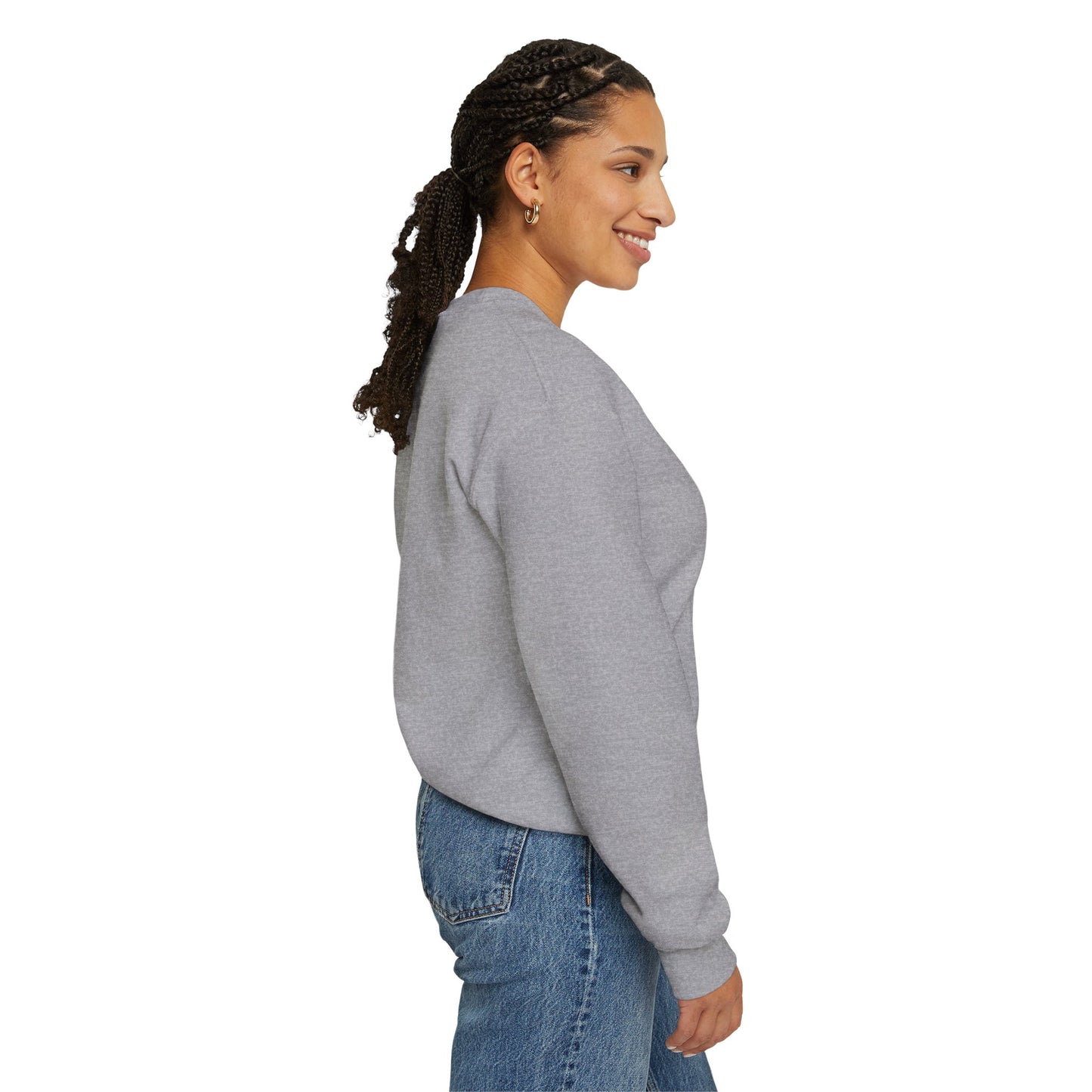 Golden Retriever Outline Unisex Heavy Blend™ Crewneck Sweatshirt