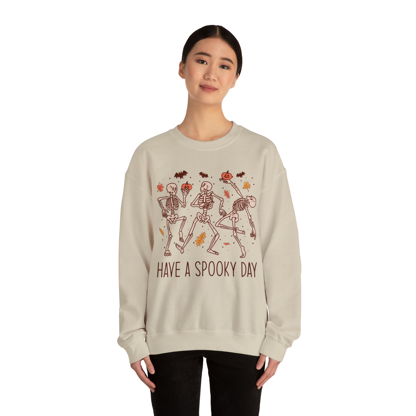 Unisex Heavy Blend™ Spooky Day Crewneck Sweatshirt