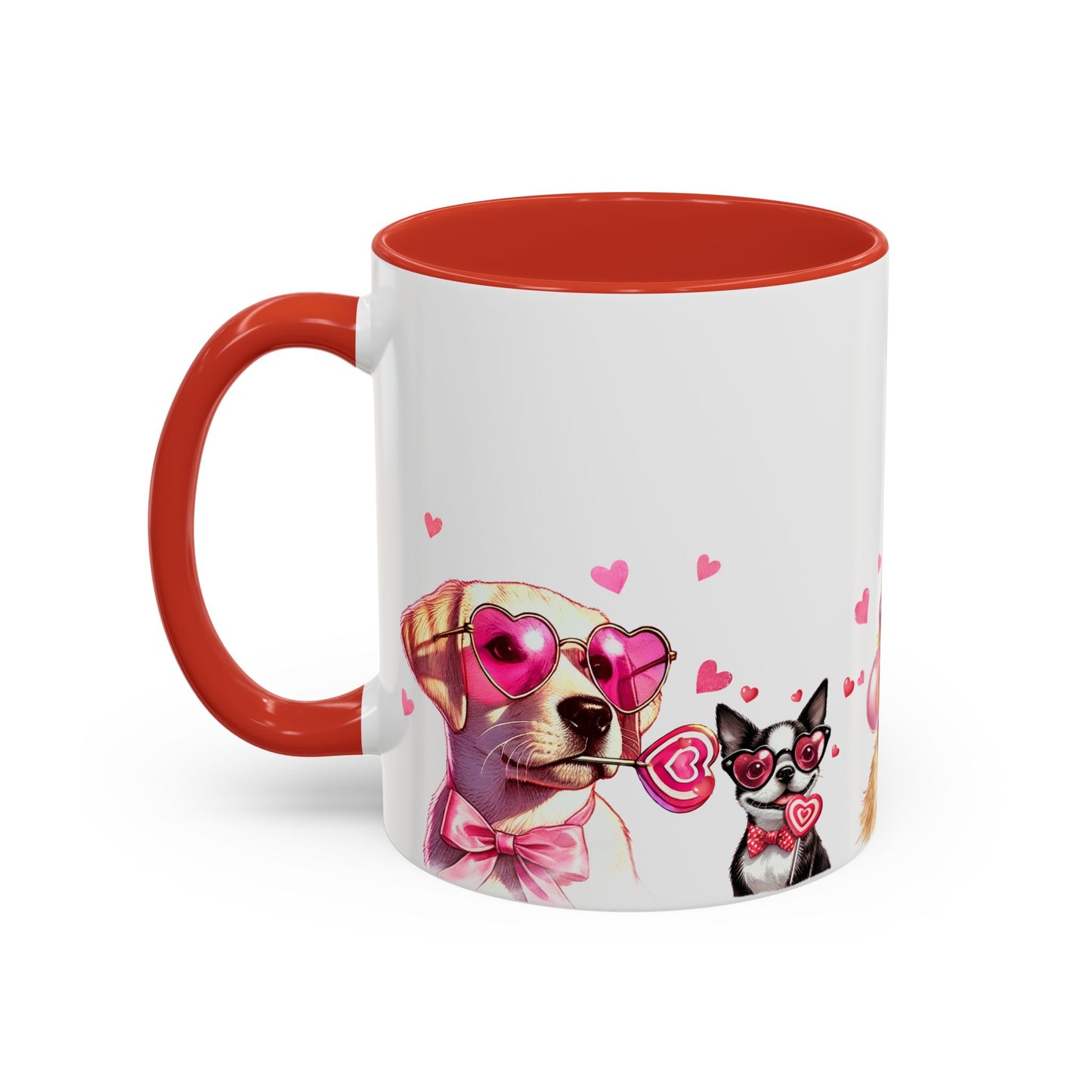 Valentine's Dog Coffee Mug (11, 15oz)