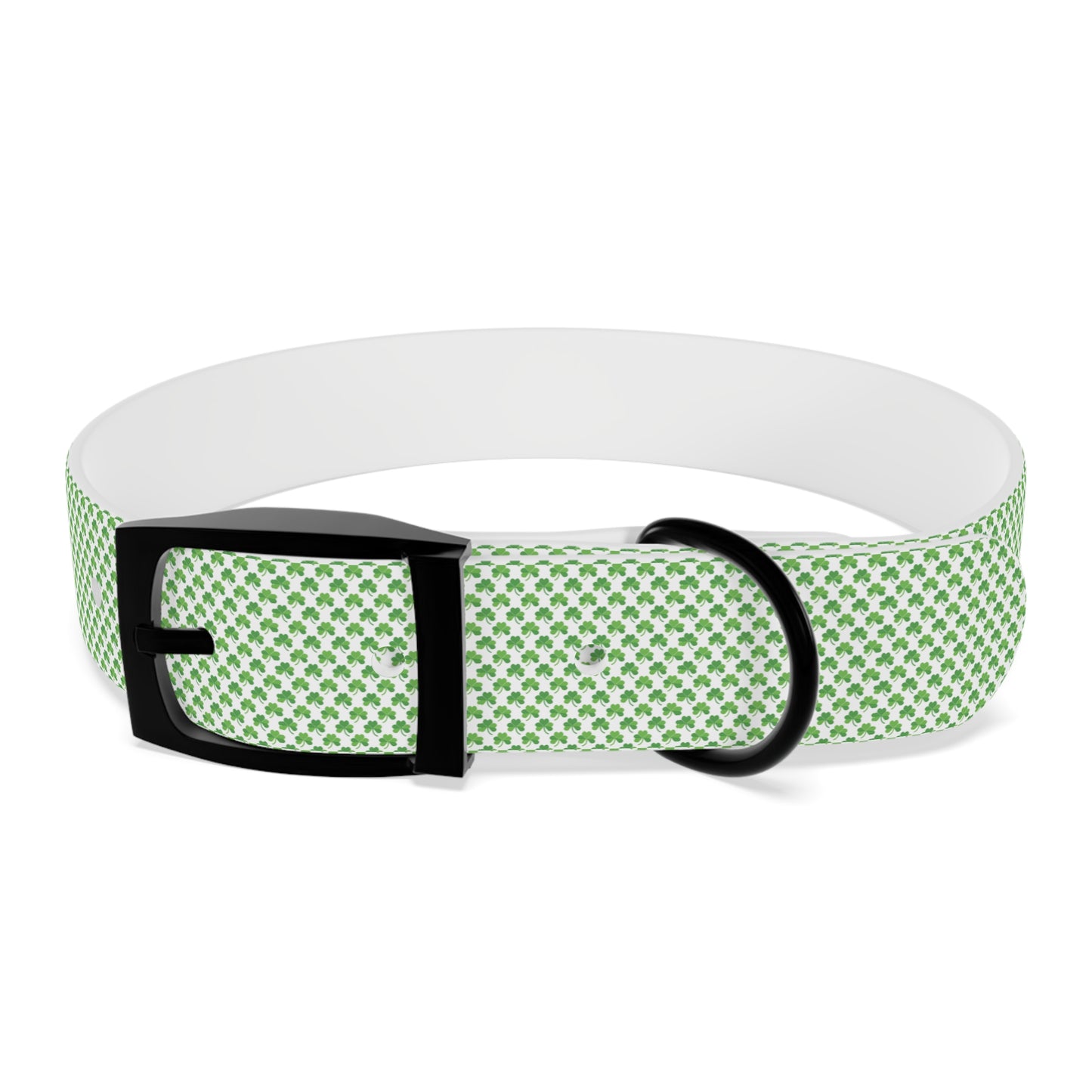 Tiny Shamrock Dog Collar
