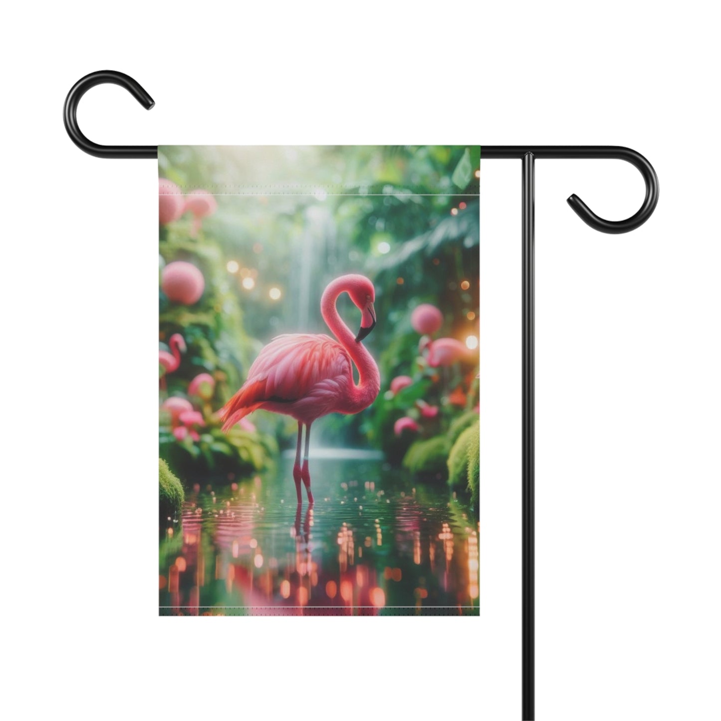 Flamingo Garden & House Banner