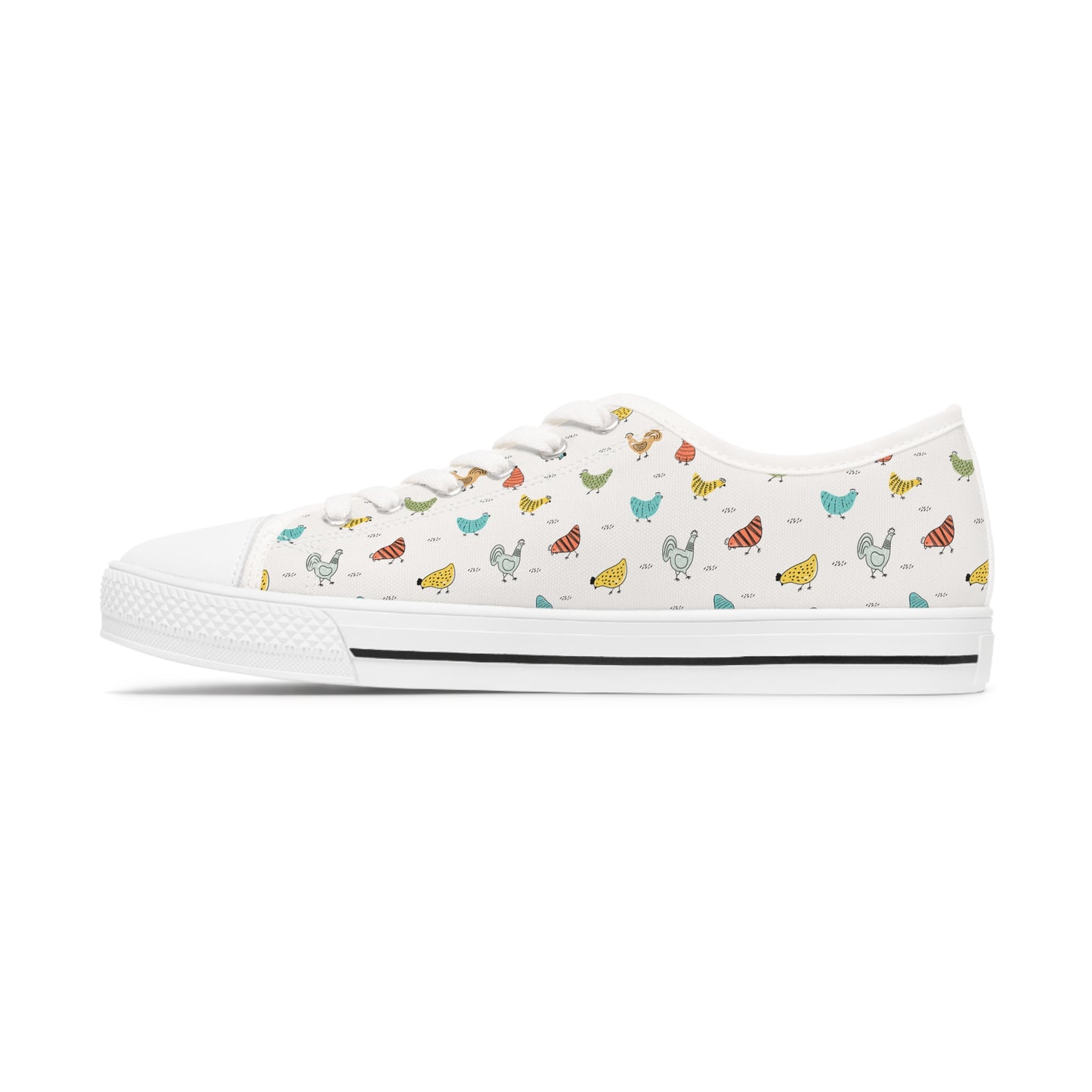 Women's Low Top Chicken Sneakers