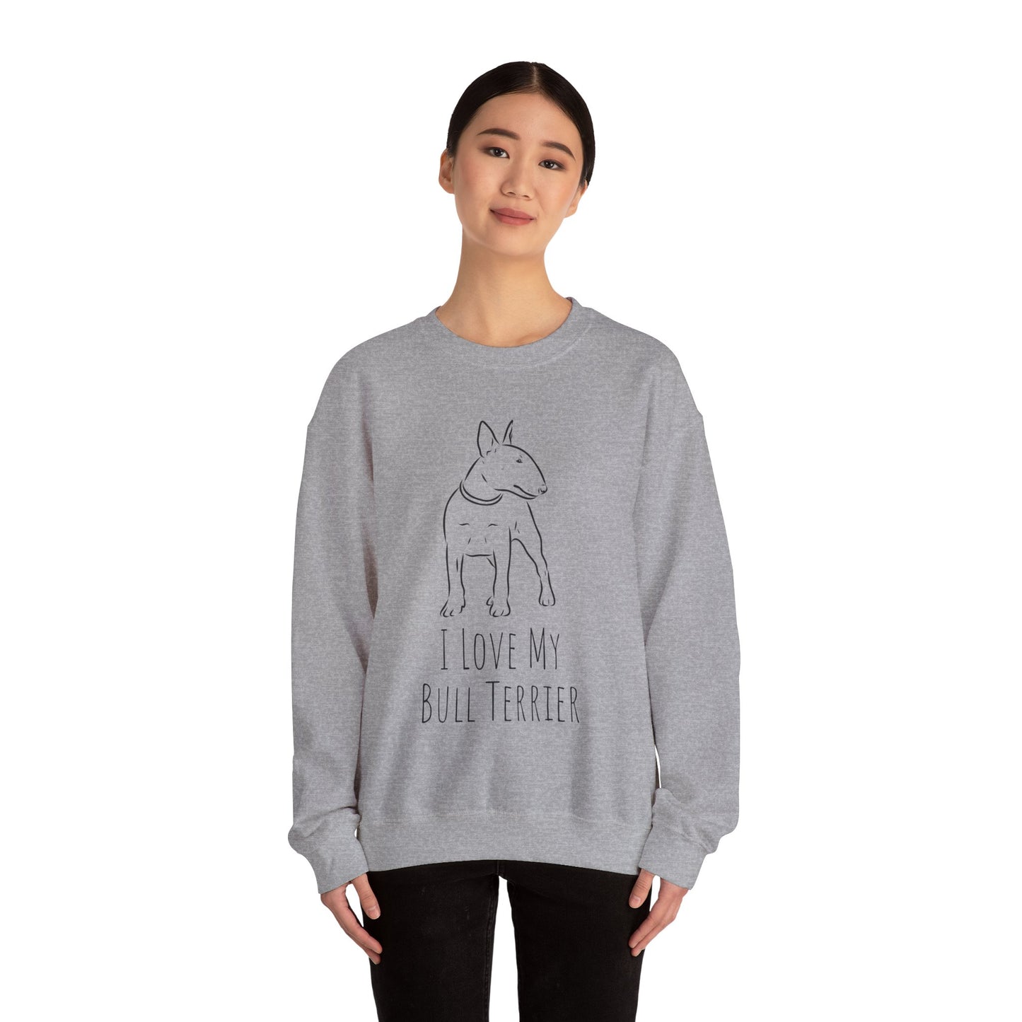 Bull Terrier Unisex Heavy Blend™ Crewneck Sweatshirt