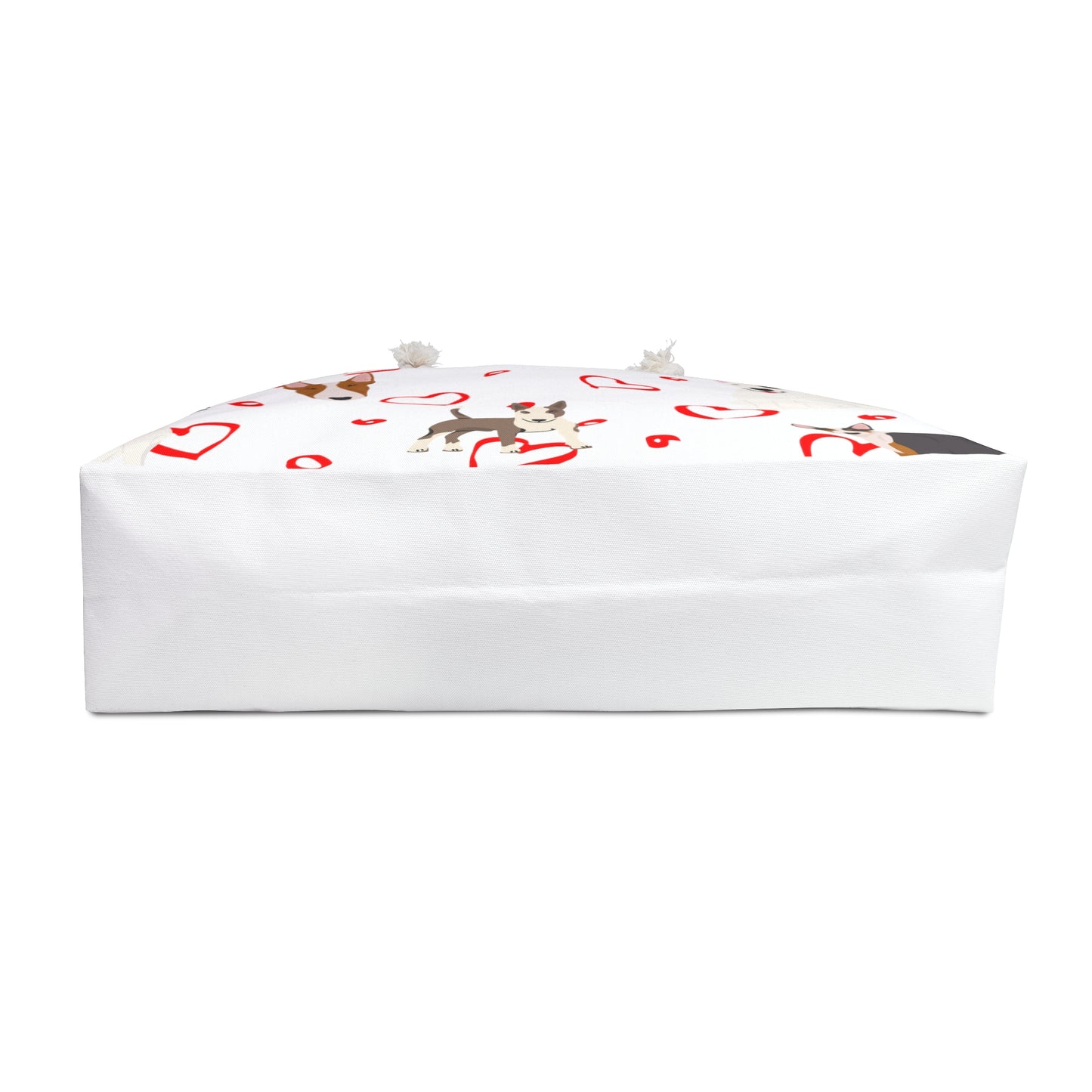 Bull Terrier Hearts Weekender Bag