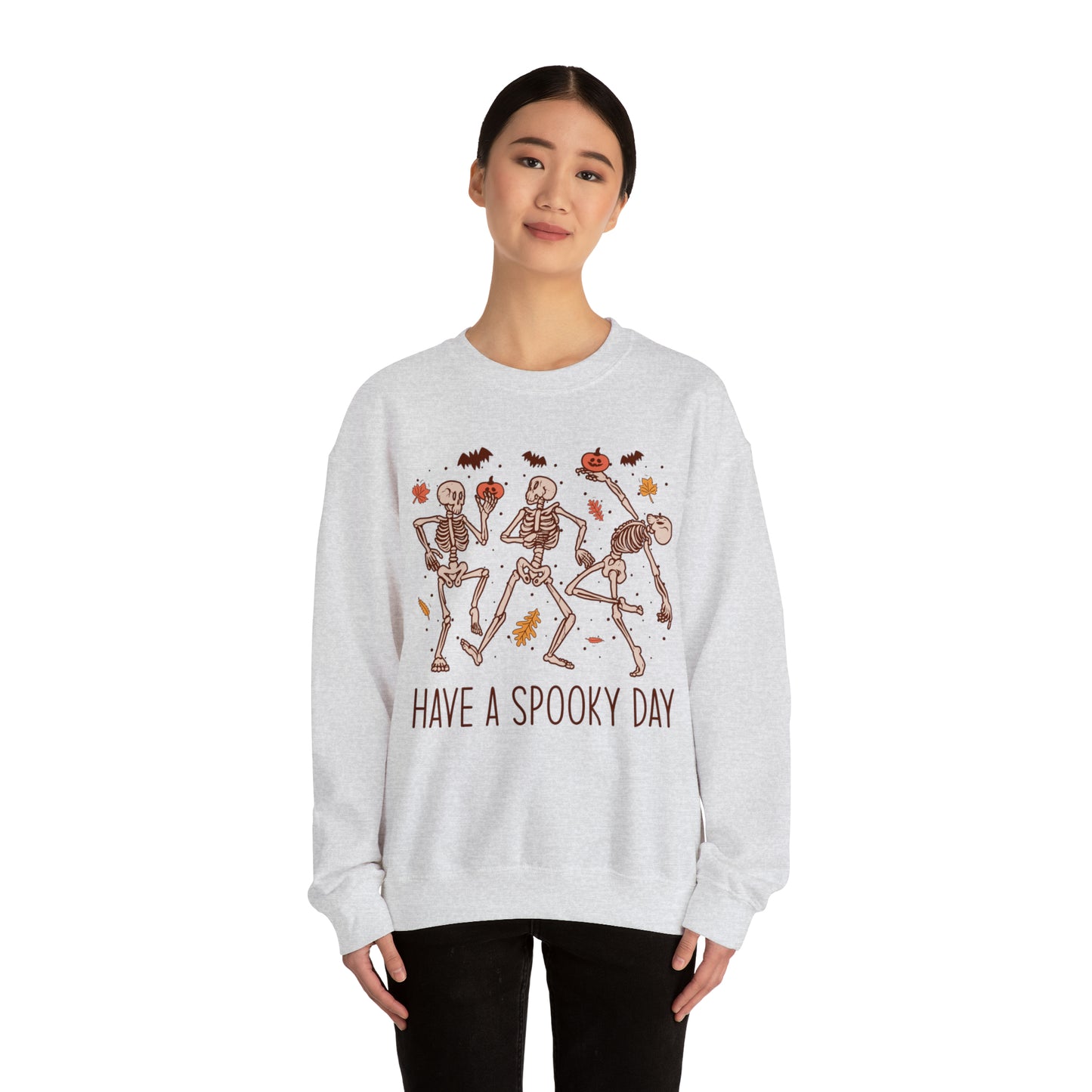 Unisex Heavy Blend™ Spooky Day Crewneck Sweatshirt