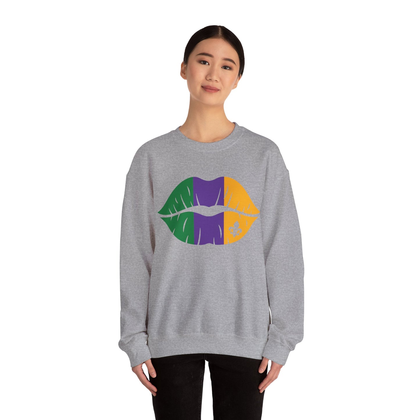 Mardi Gras Unisex Heavy Blend™ Crewneck Sweatshirt