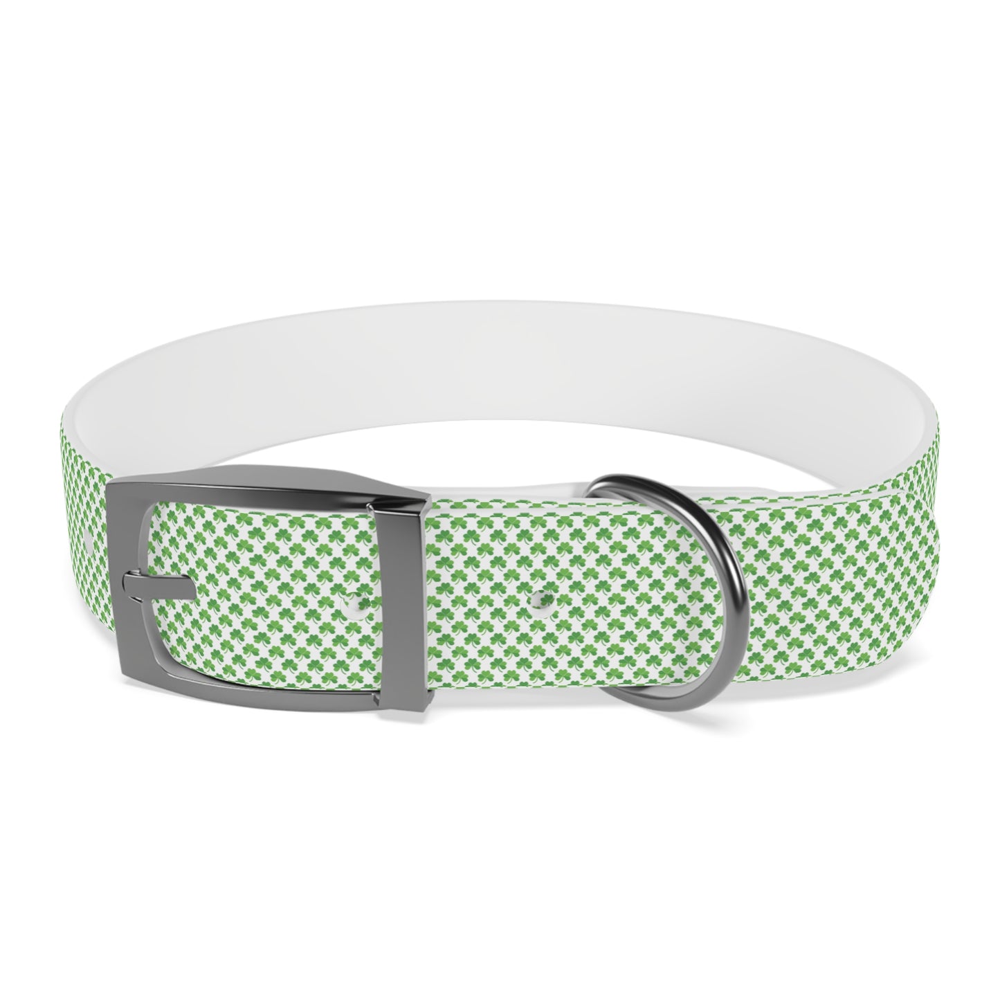 Tiny Shamrock Dog Collar