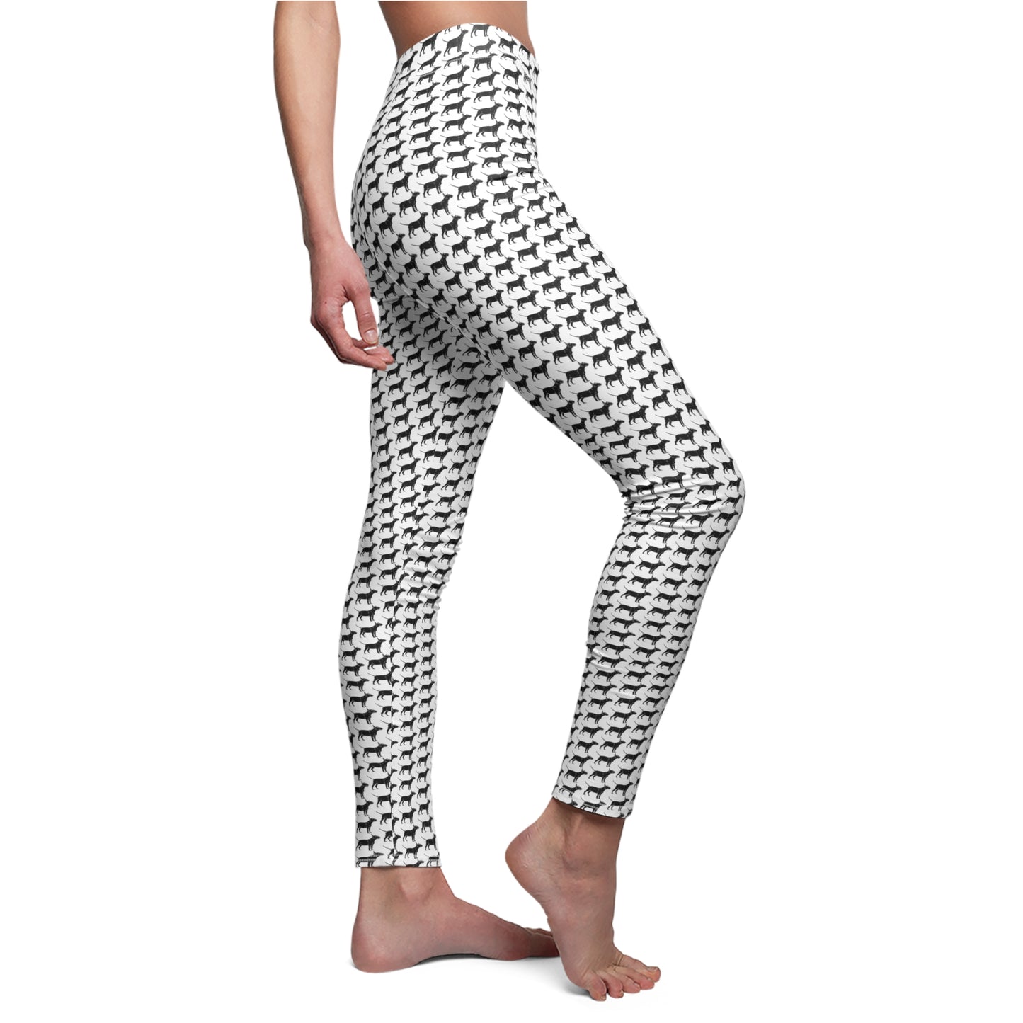 Women's Cut & Sew Casual Bull Terrier 1 Leggings
