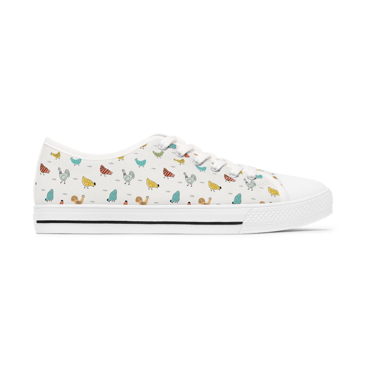 Women's Low Top Chicken Sneakers