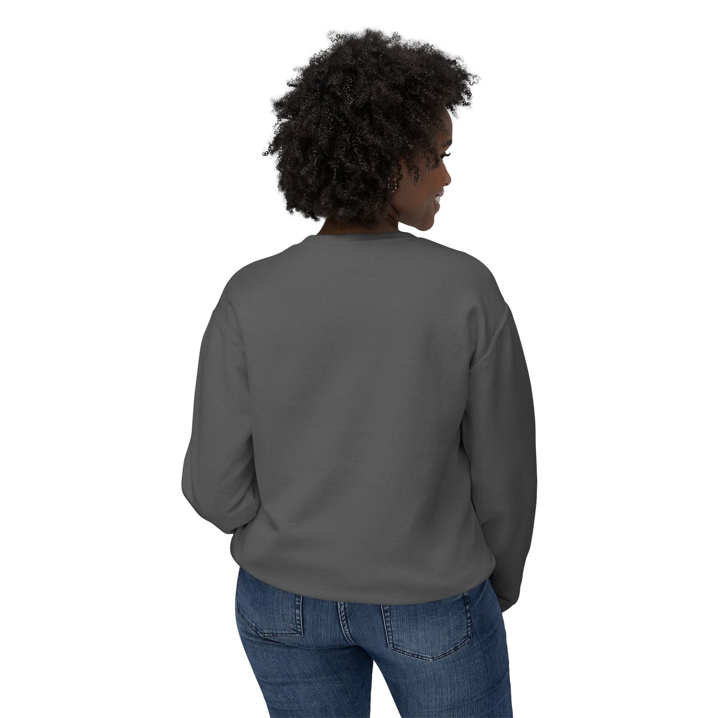 Christmas Chicken Unisex Lightweight Crewneck Sweatshirt