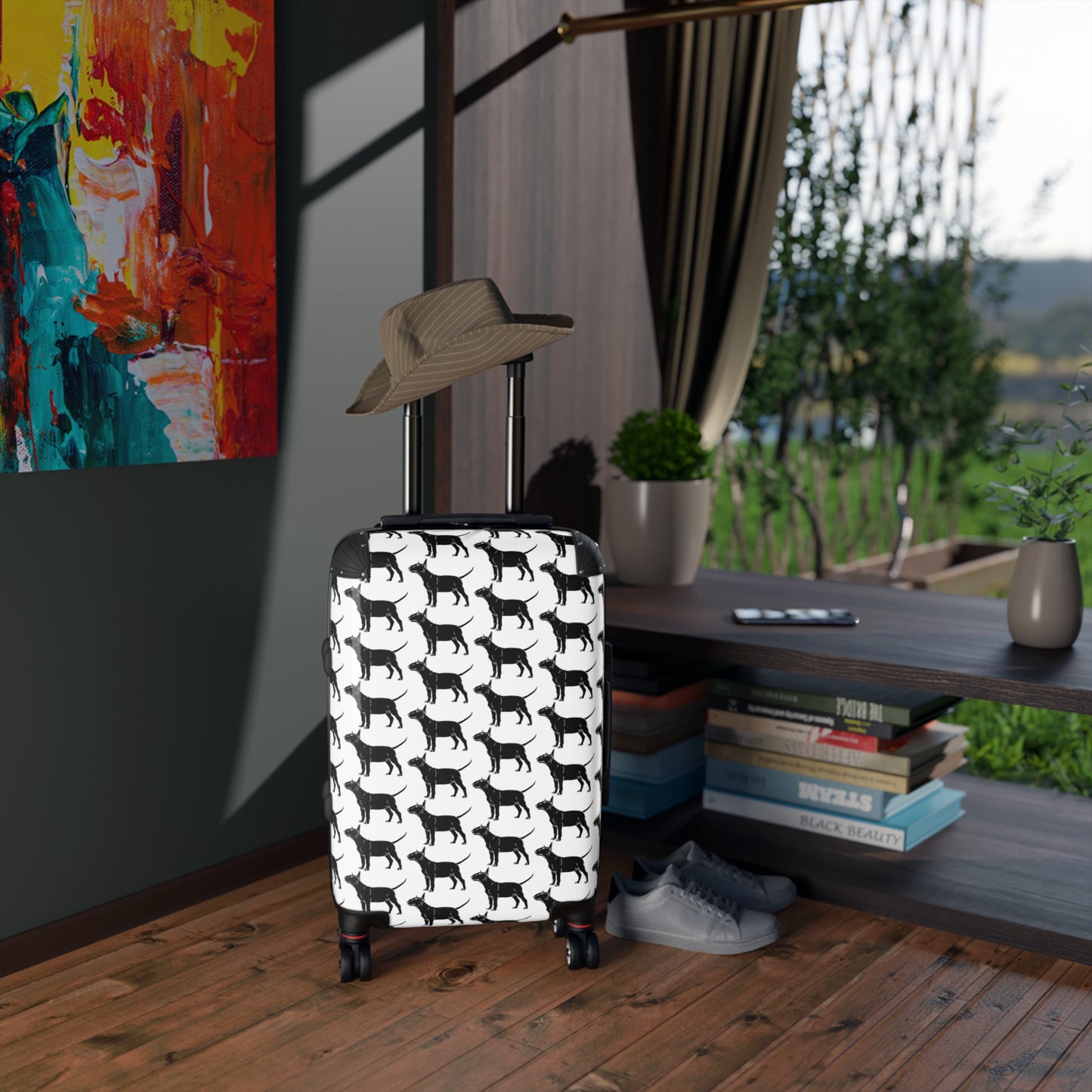 Bull Terrier Suitcase
