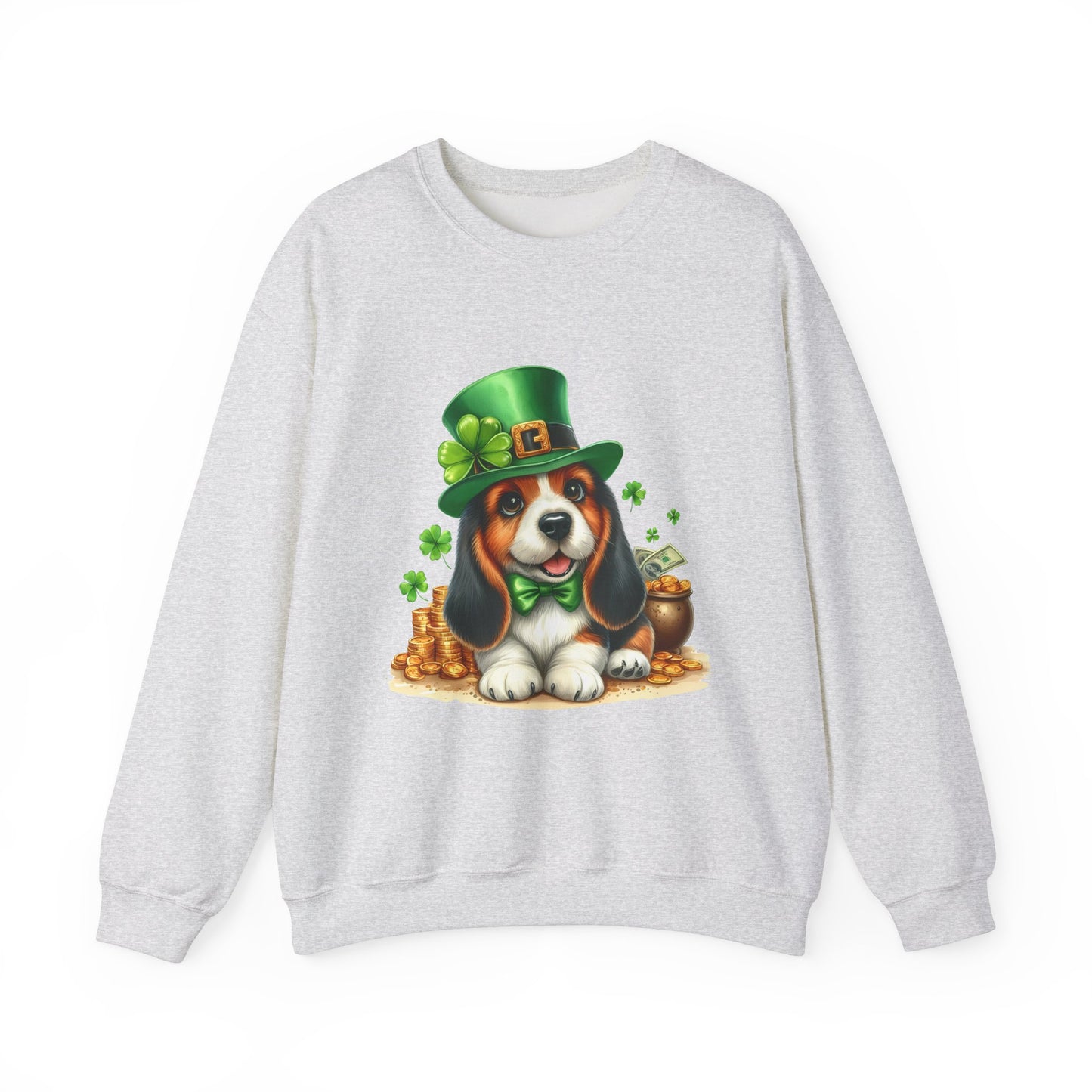 Beagle Puppy Leprechaun Unisex Sweatshirt