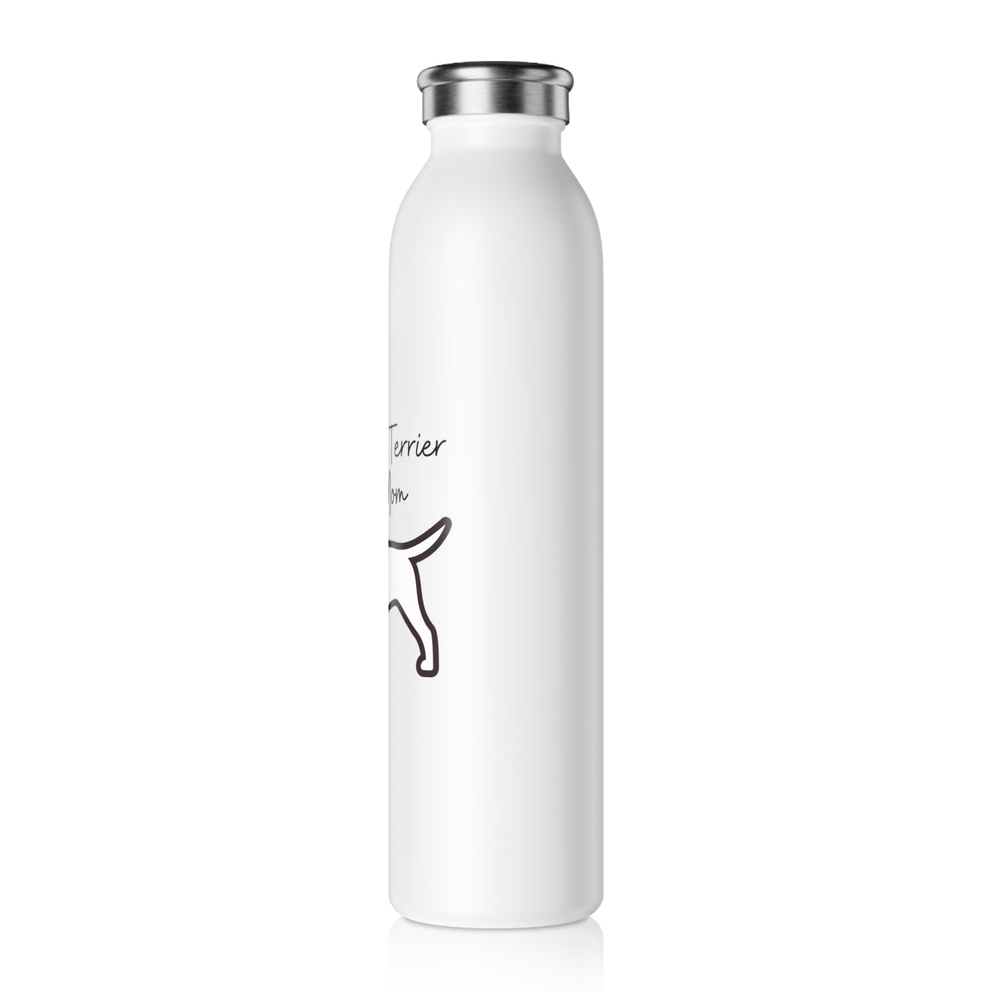 Bull Terrier Slim Water Bottle