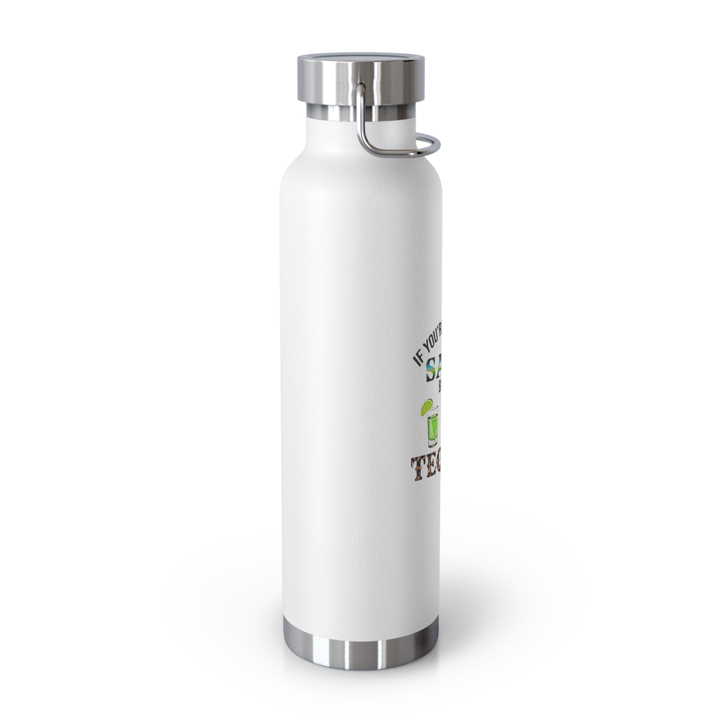 Tequila Copper Vacuum Insulated Bottle, 22oz