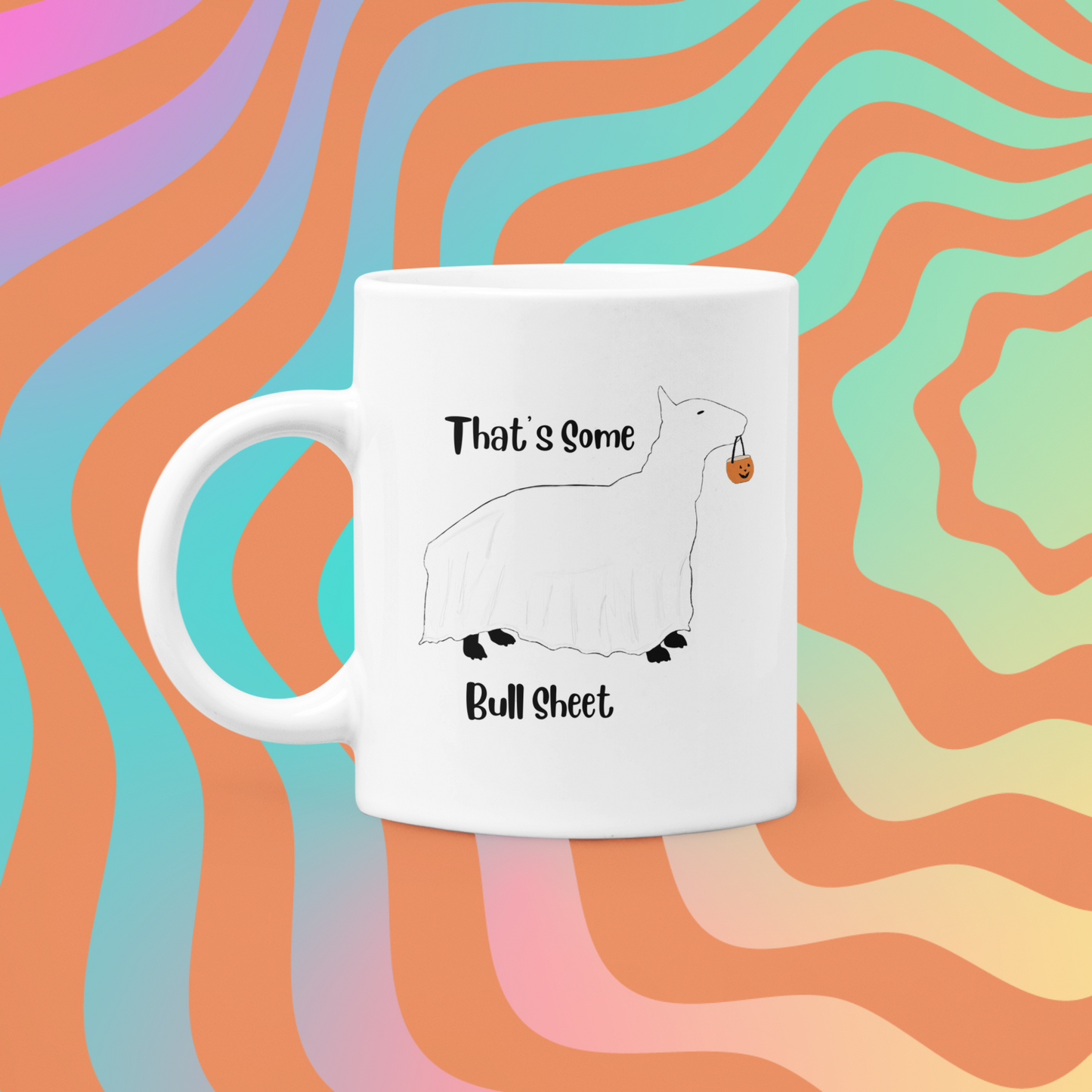 Halloween Bull Sheet Shirt