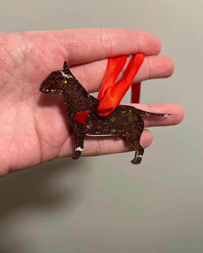 Gingerbread Bull Ornament or Keychain
