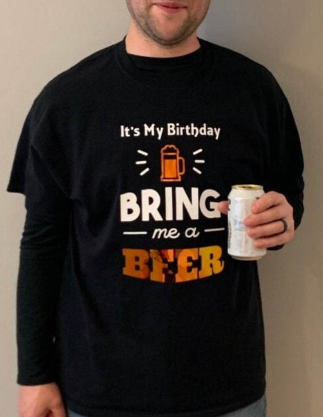 It's My Birthday Bring Me A Beer Shirt