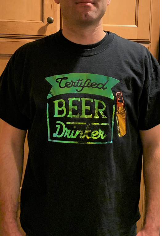 Certified Beer Drinker Shirt