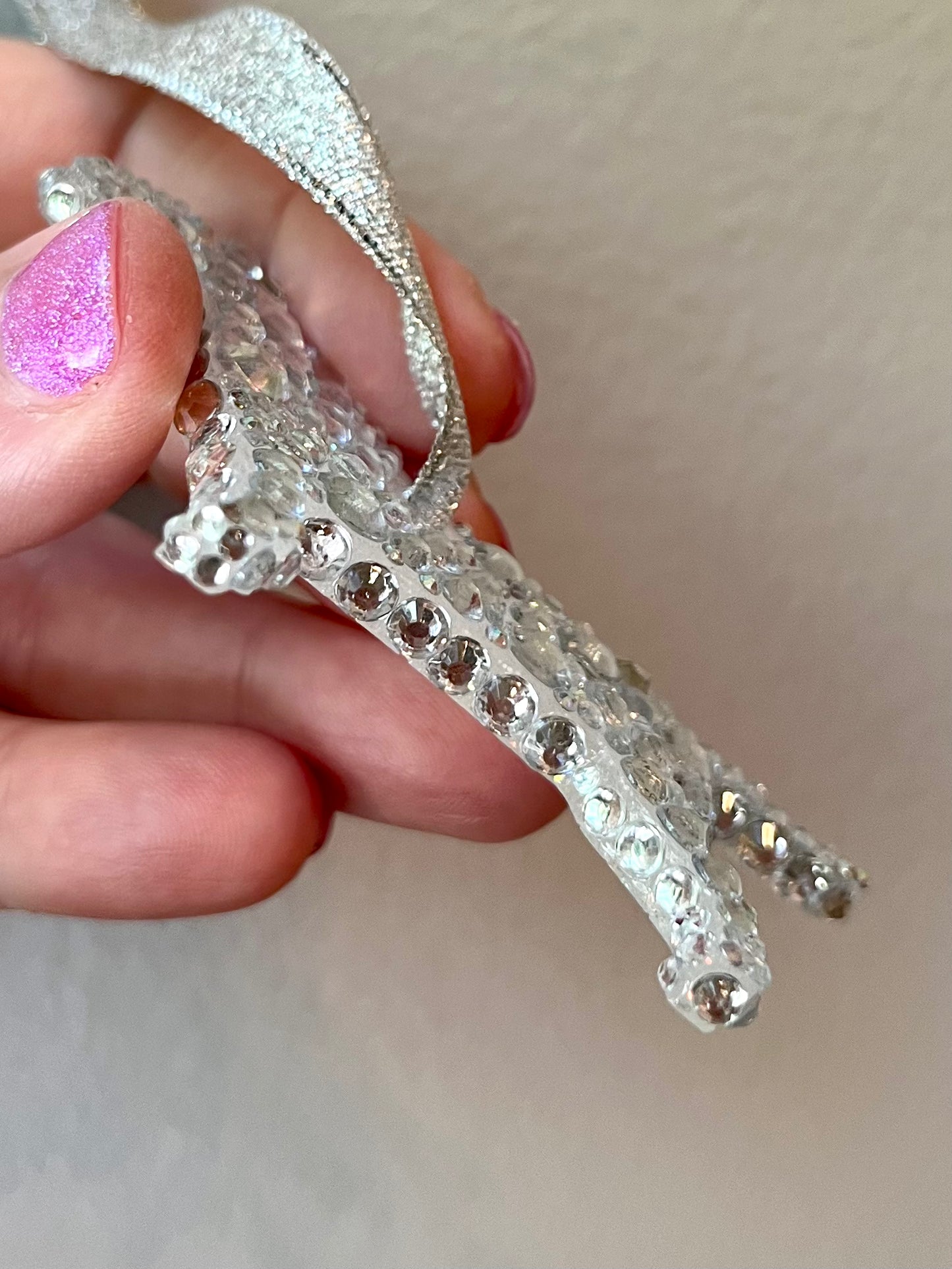 Bull Terrier Bling Ornament