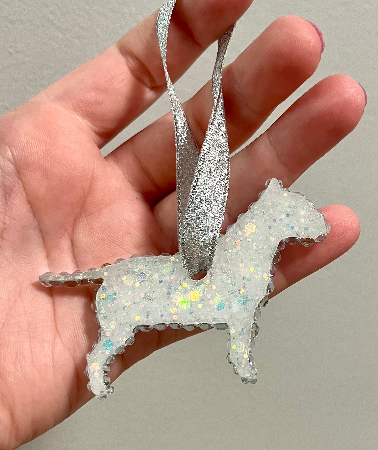Bull Terrier Bling Ornament